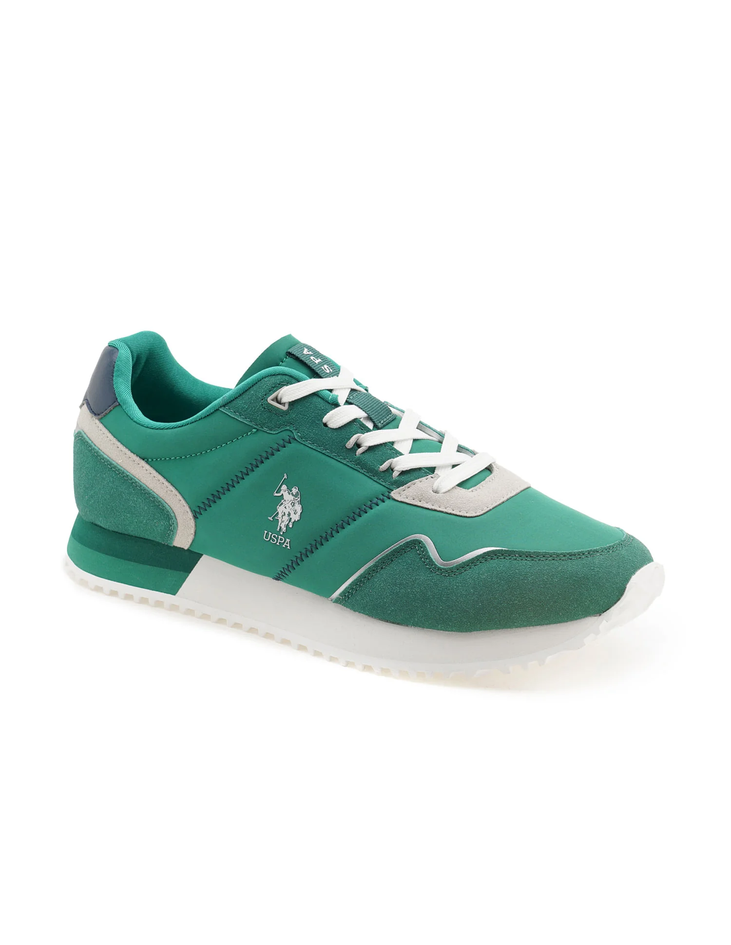 Men Kenzee Green Retro Joggers Sneakers - Image 2