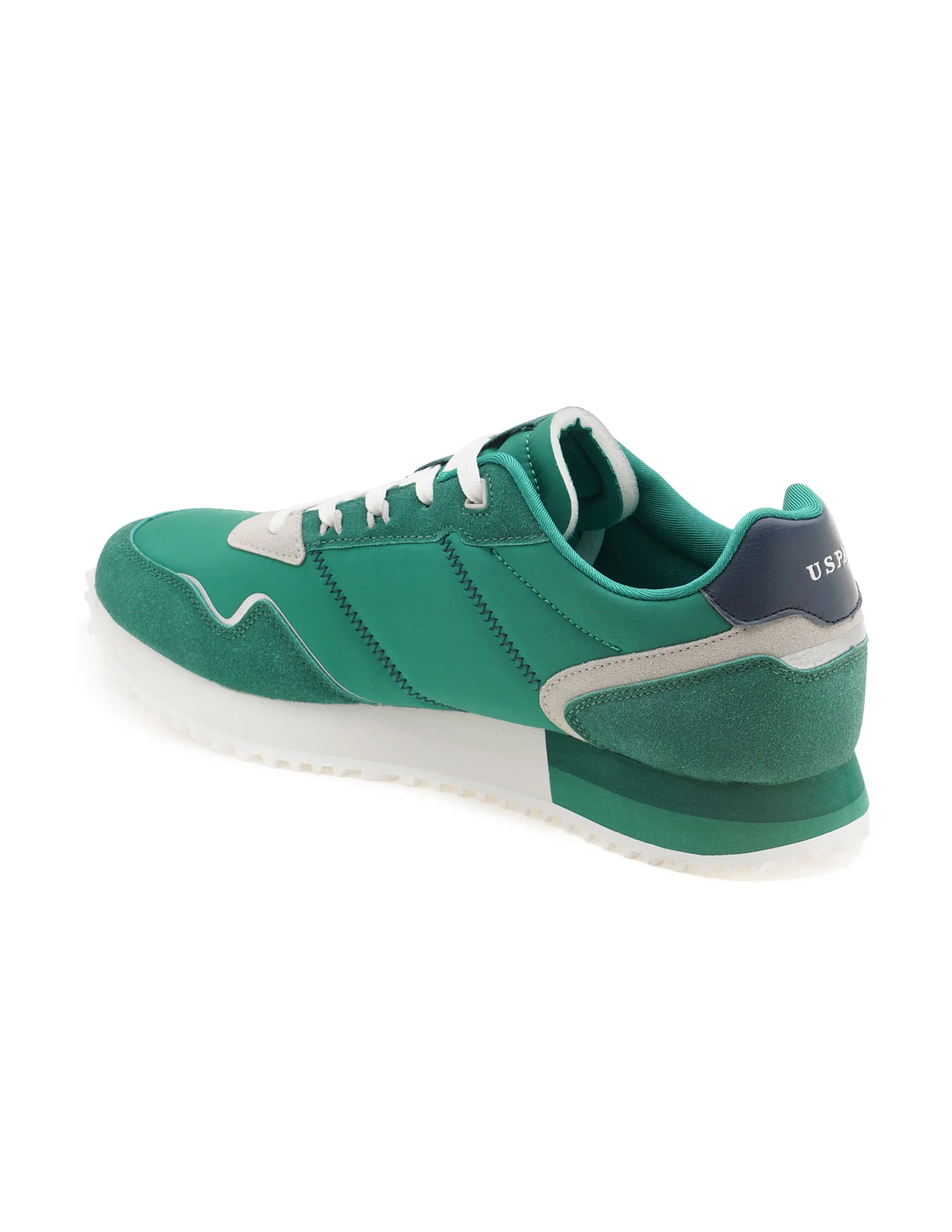 Men Kenzee Green Retro Joggers Sneakers - Image 4
