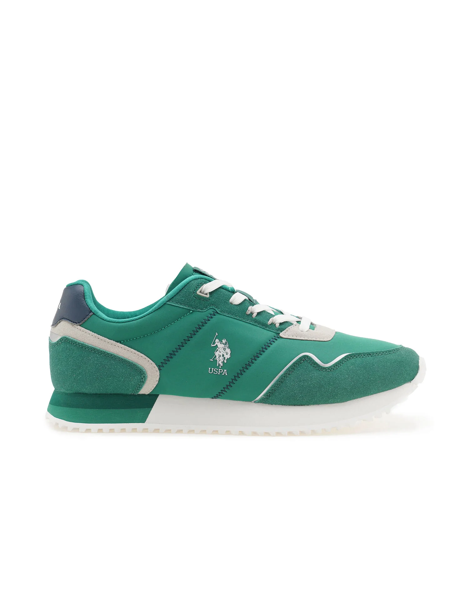 Men Kenzee Green Retro Joggers Sneakers - Image 5