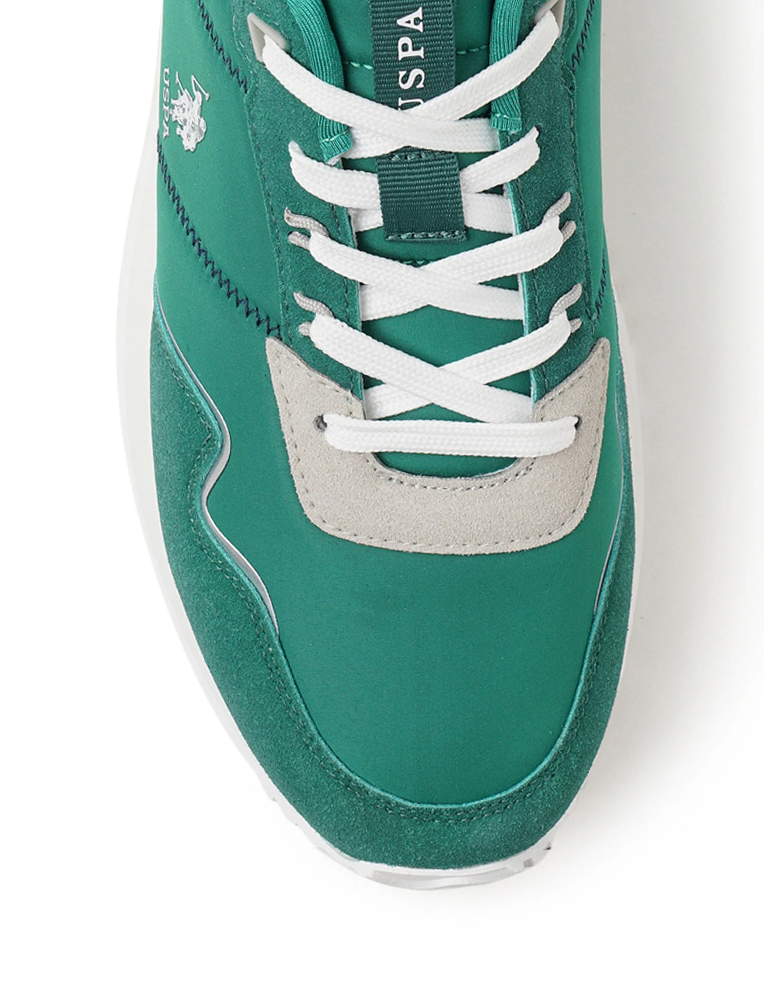 Men Kenzee Green Retro Joggers Sneakers - Image 8