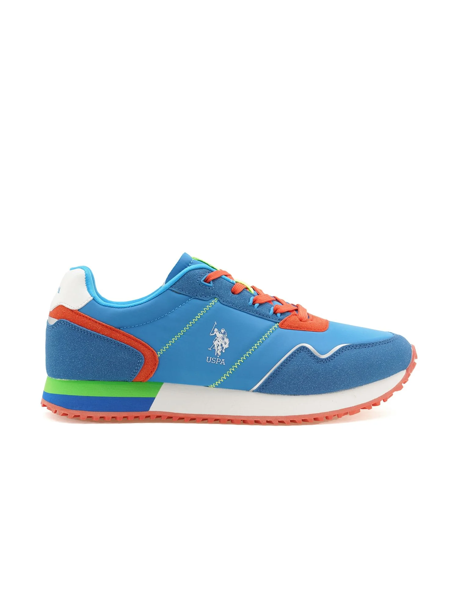 Men Kenzee Blue Retro Joggers Sneakers - Image 4