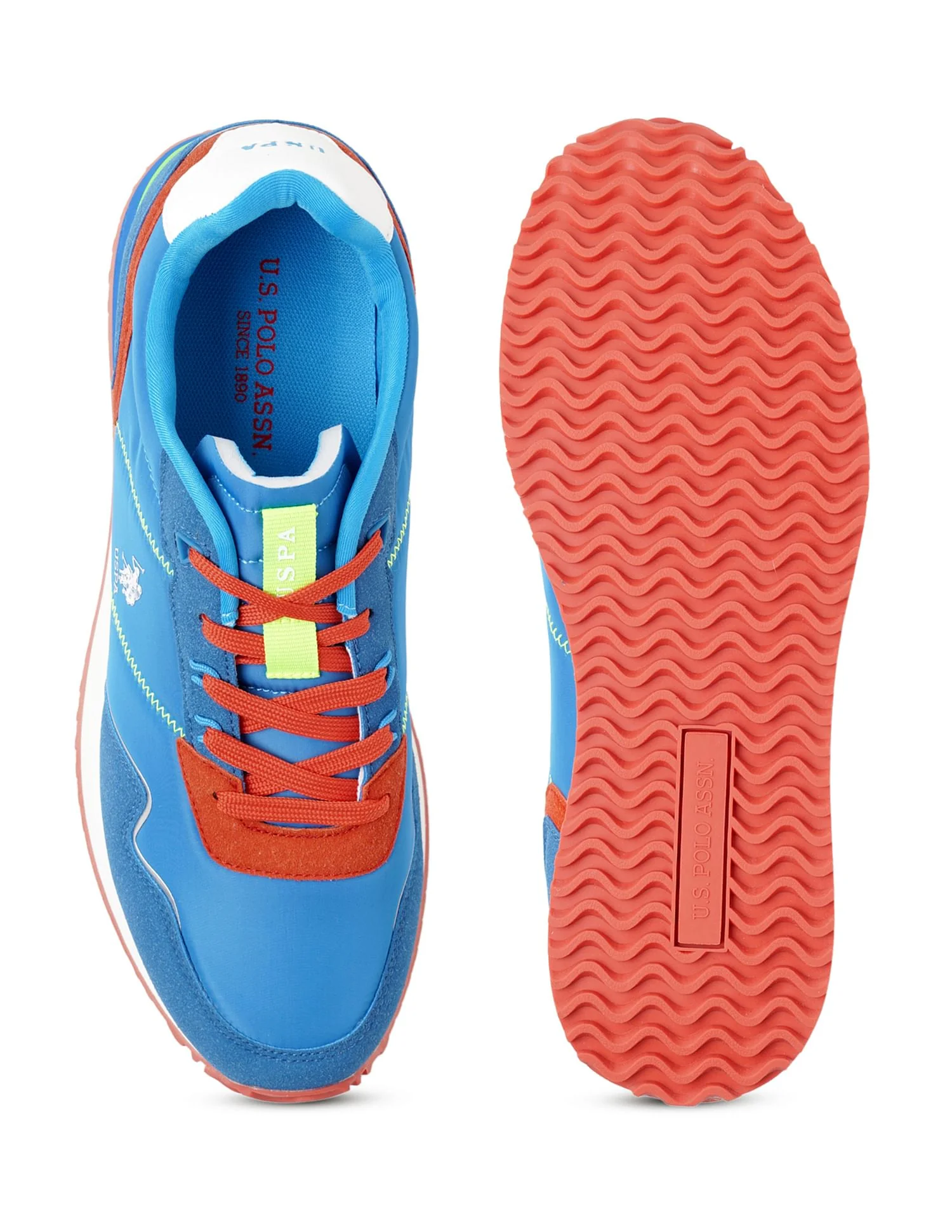 Men Kenzee Blue Retro Joggers Sneakers - Image 5