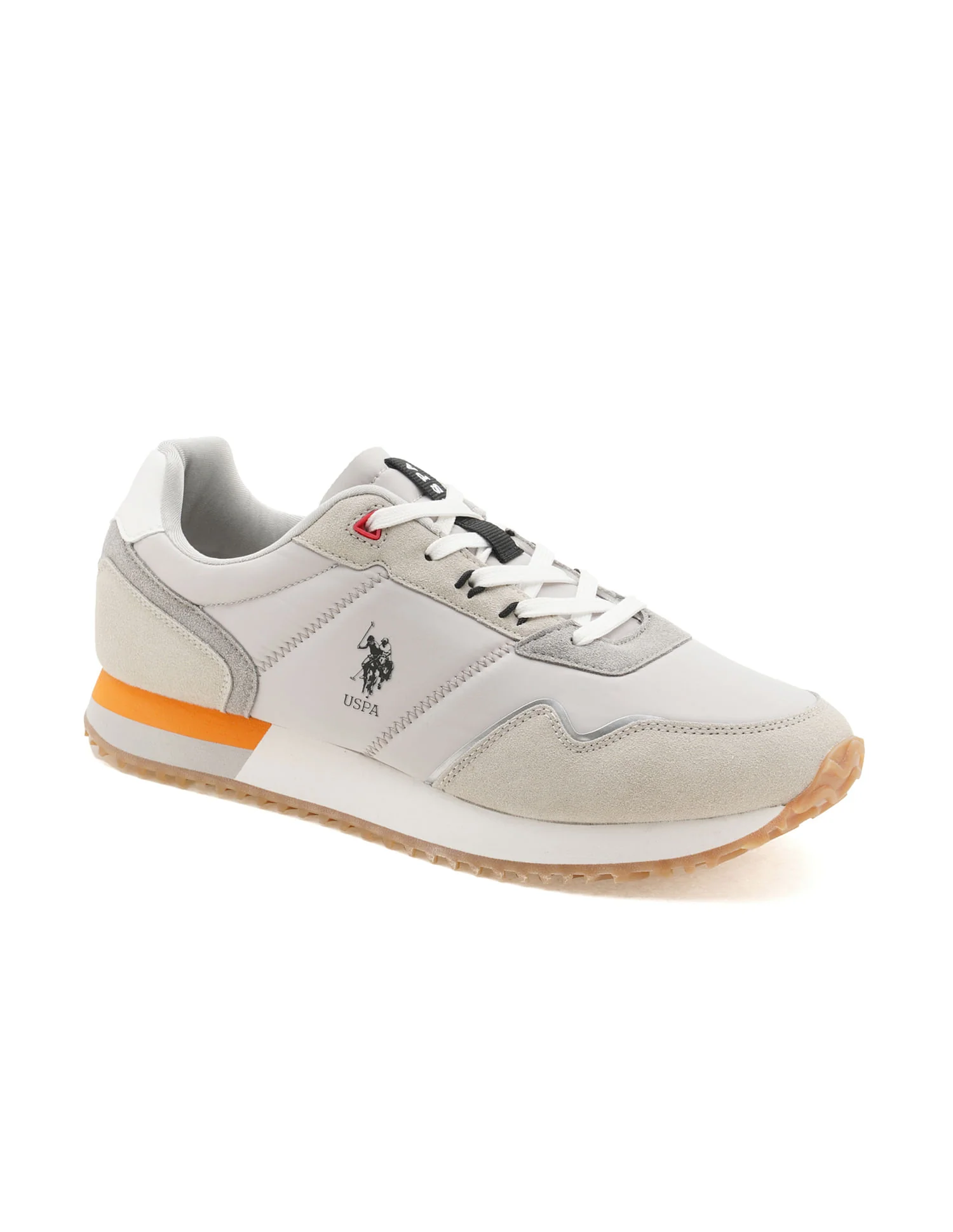 Men Kenzee Grey Retro Joggers Sneakers - Image 2