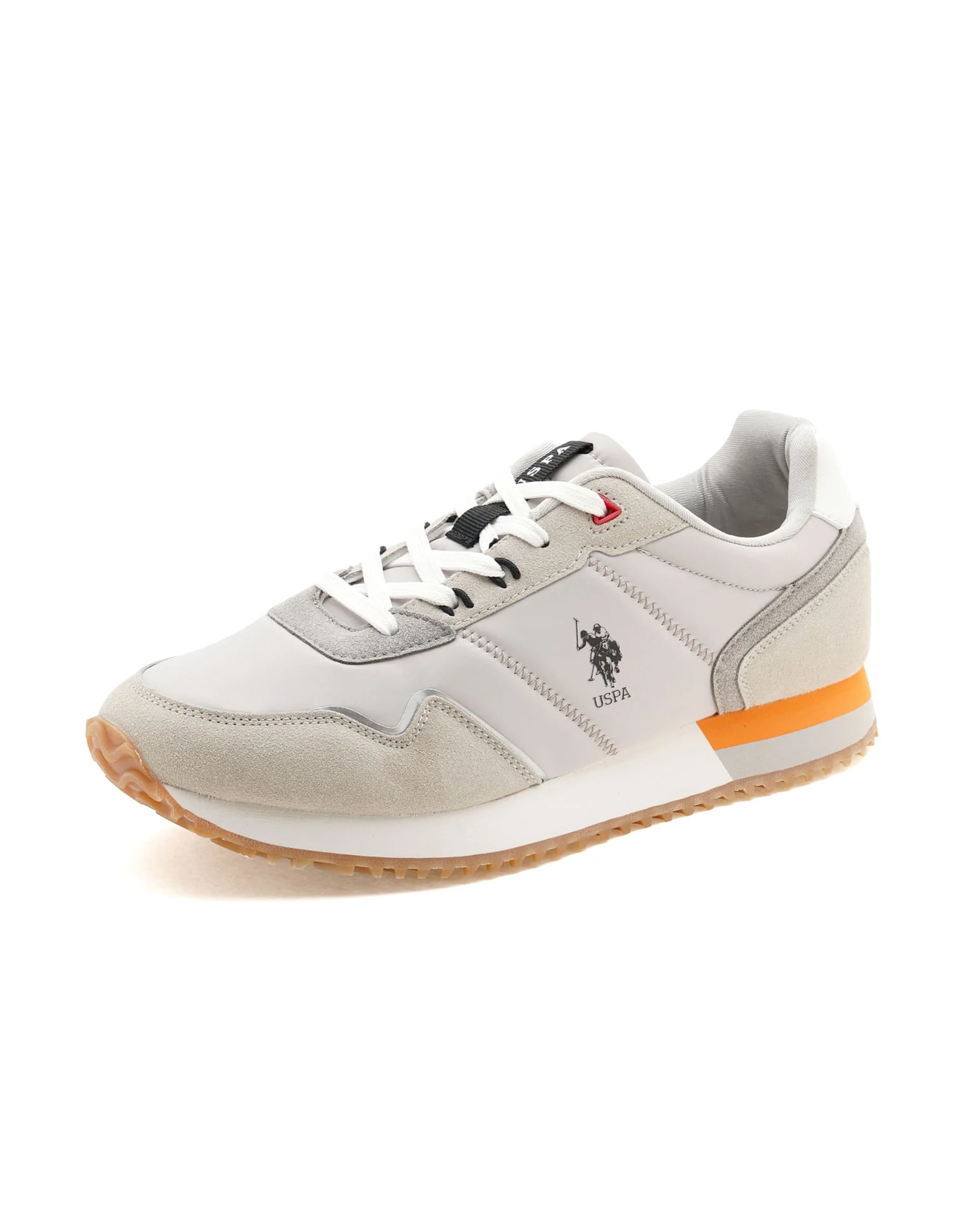 Men Kenzee Grey Retro Joggers Sneakers - Image 7