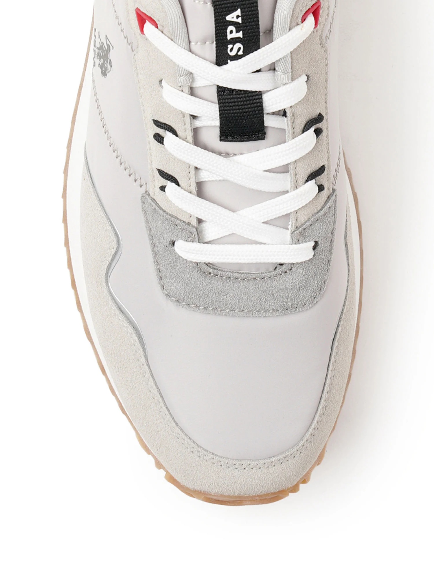 Men Kenzee Grey Retro Joggers Sneakers - Image 8