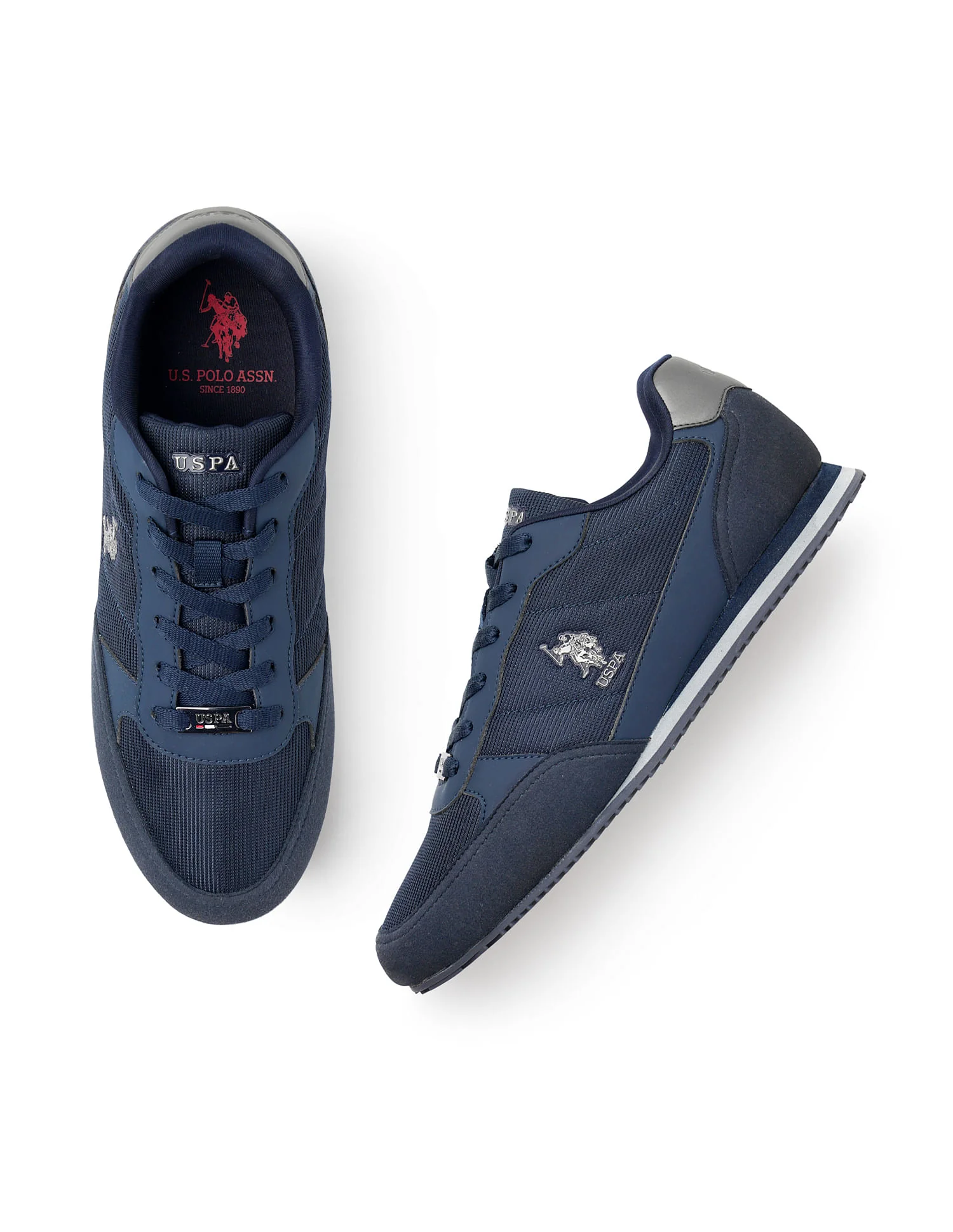 Men Eliza 2.0 Navy Work Casuals Lace Up Shoes - Image 3