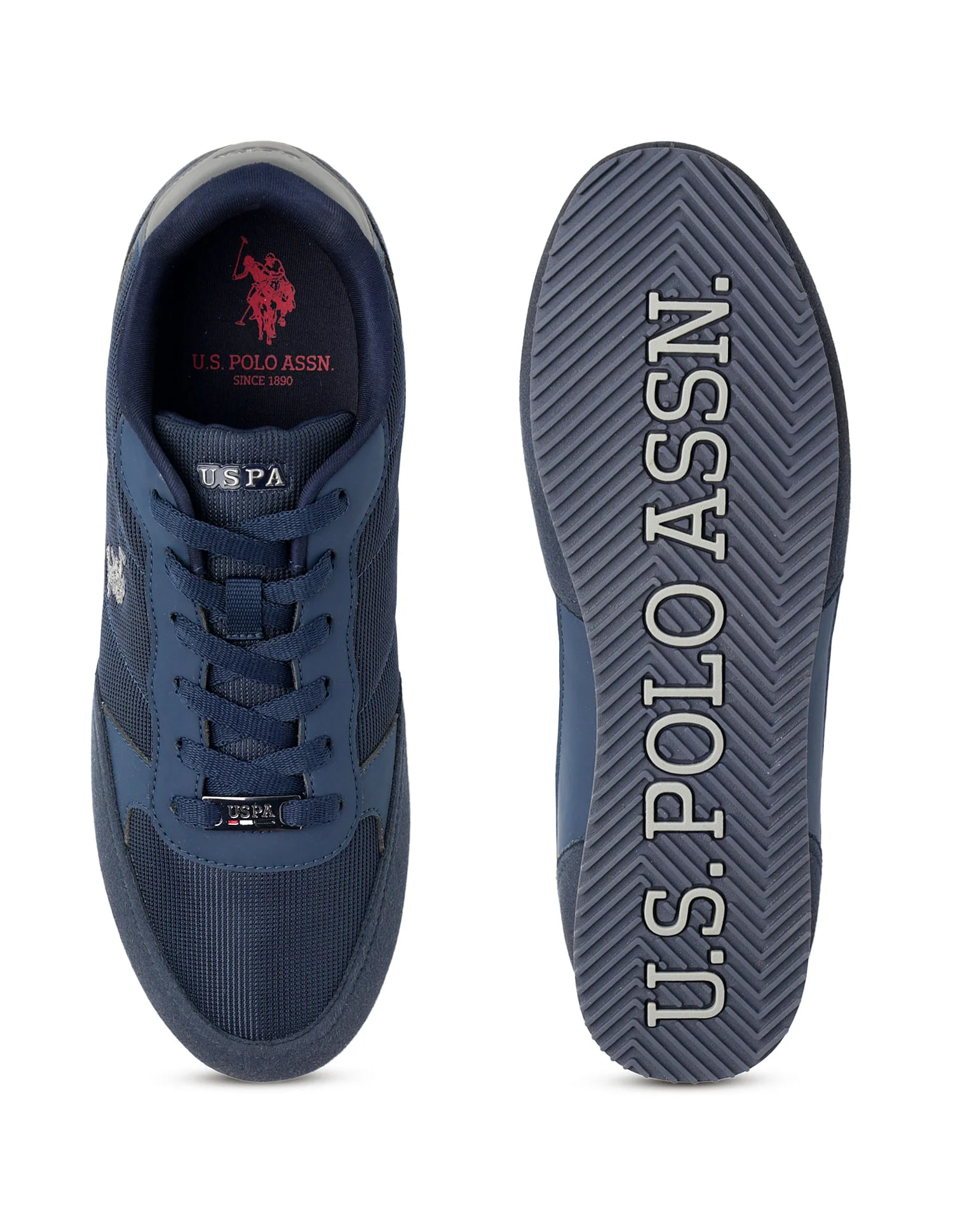 Men Eliza 2.0 Navy Work Casuals Lace Up Shoes - Image 6
