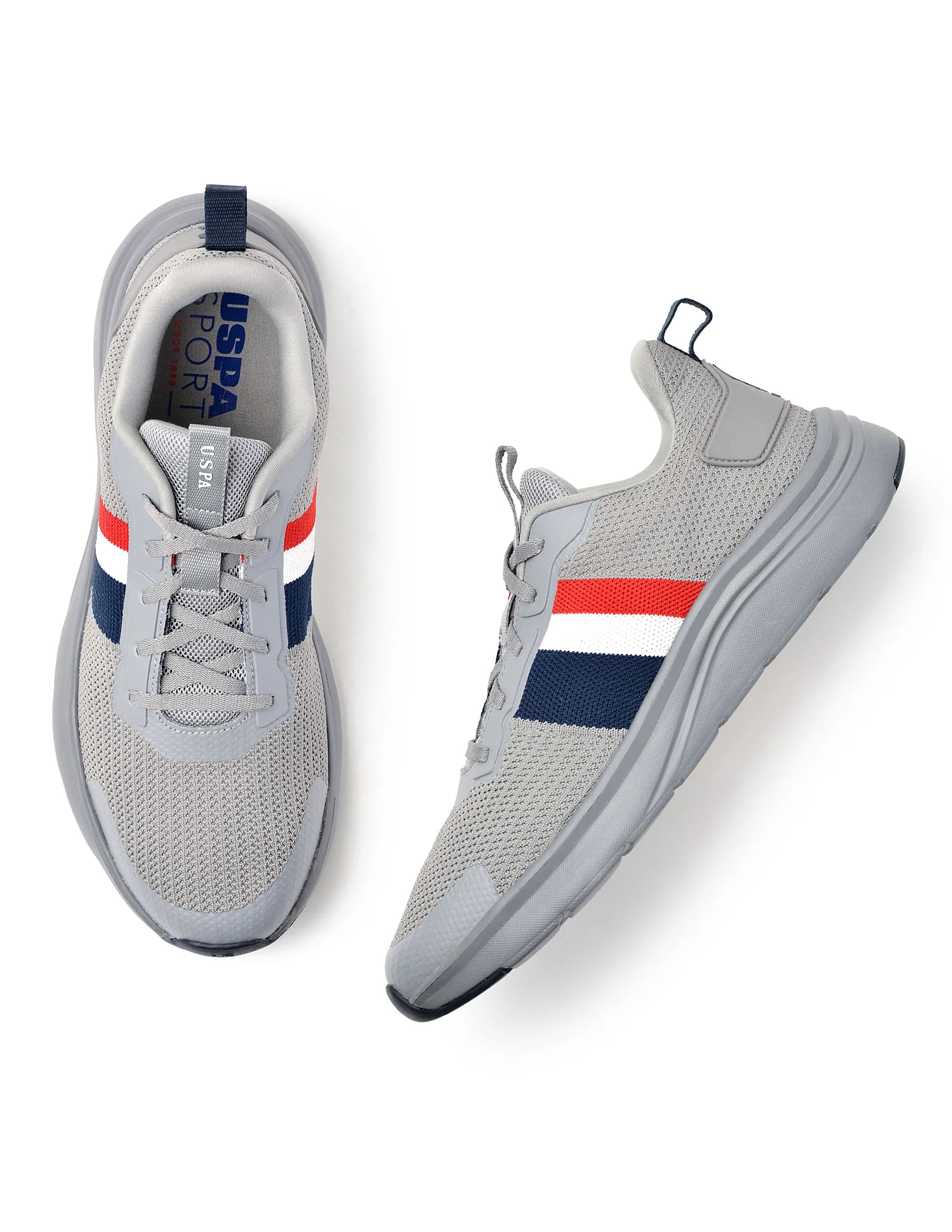 Men Mullen 2.0 Grey Uspa Sport Sneakers - Image 3