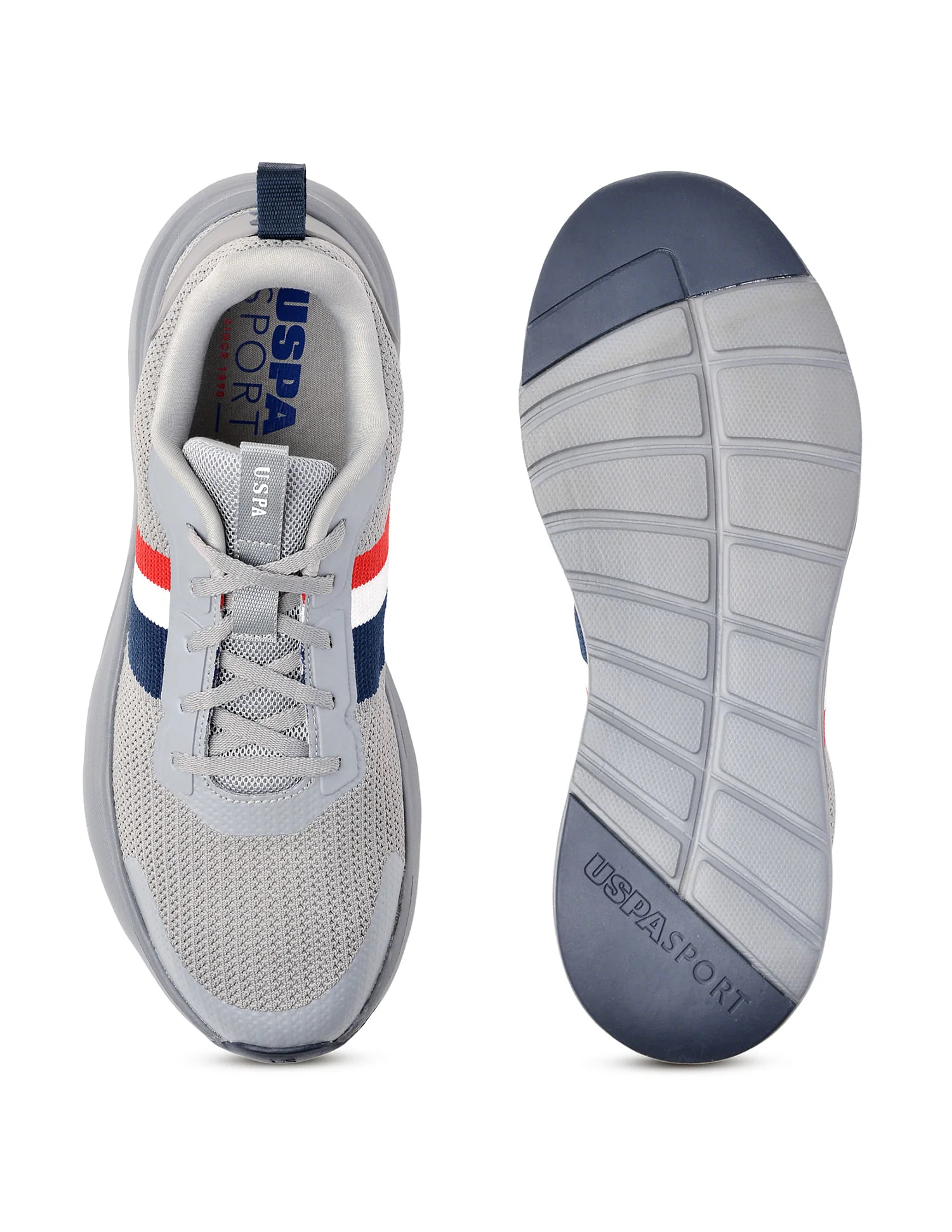 Men Mullen 2.0 Grey Uspa Sport Sneakers - Image 7