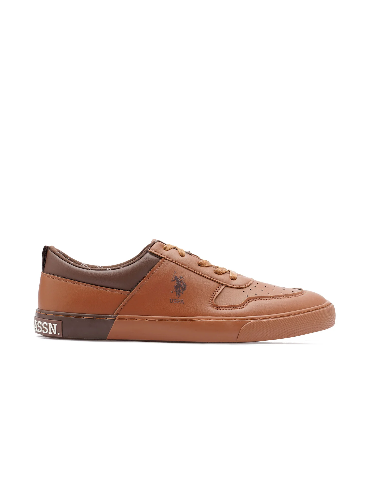 Men Lace Up Clanal Sneakers - Image 5