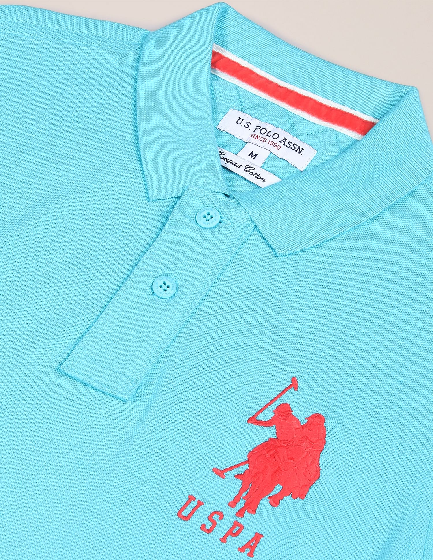 Compact Cotton Logo Polo Shirt - Image 2