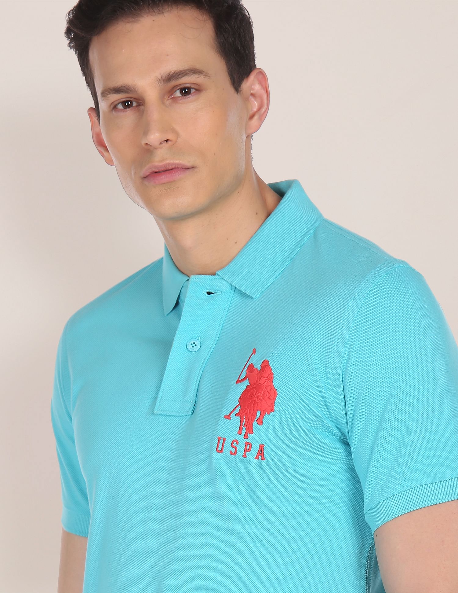 Compact Cotton Logo Polo Shirt - Image 6