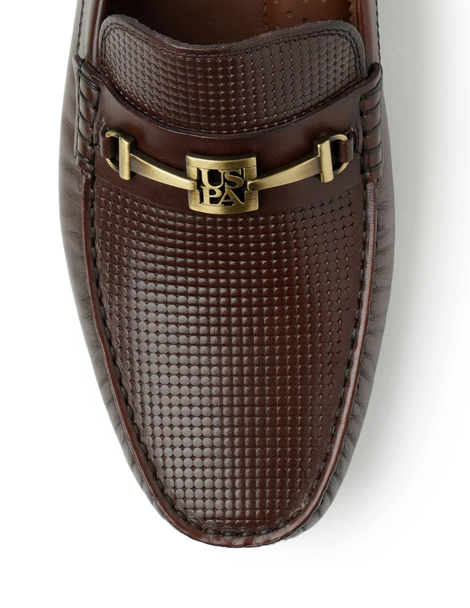 Men Metallic Logo Alizah Loafers - Image 7