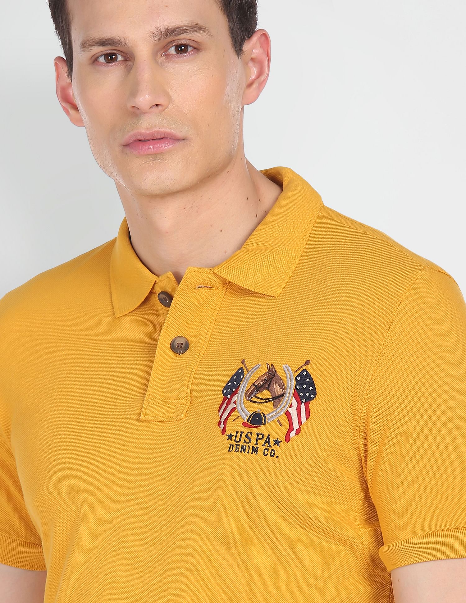 Cotton Solid Polo Shirt - Image 5