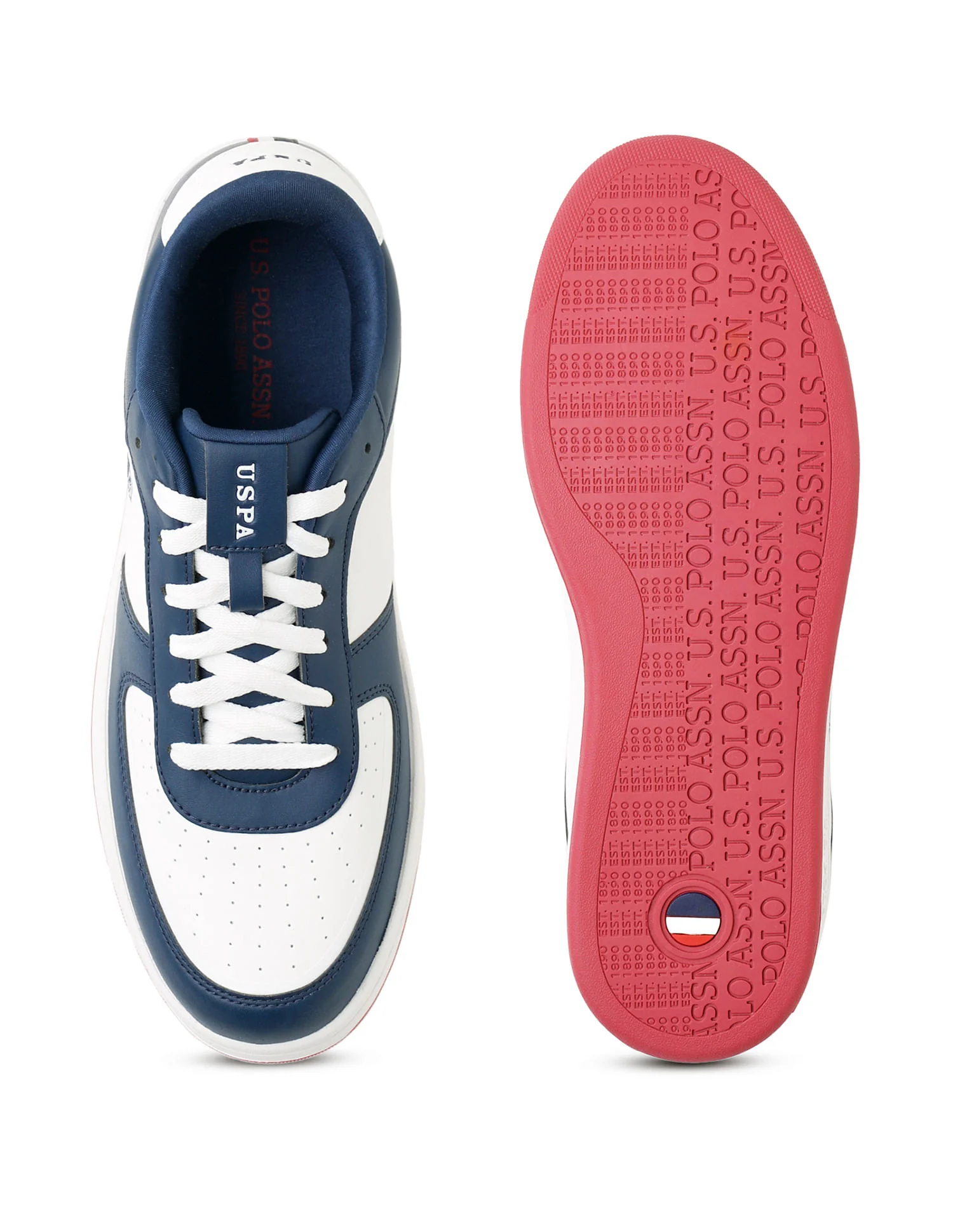 Men Rein 2.0 Dk. Blue Retro Court Sneakers - Image 6