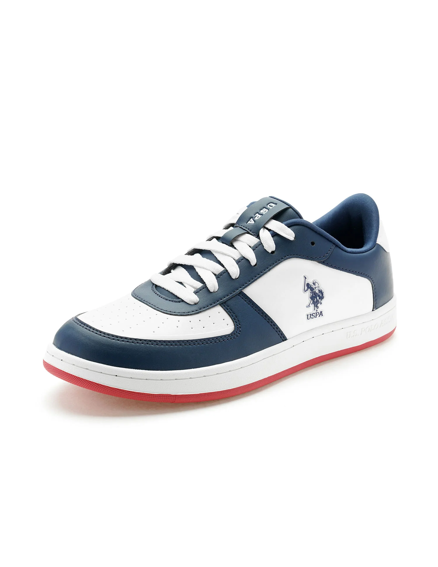 Men Rein 2.0 Dk. Blue Retro Court Sneakers - Image 7