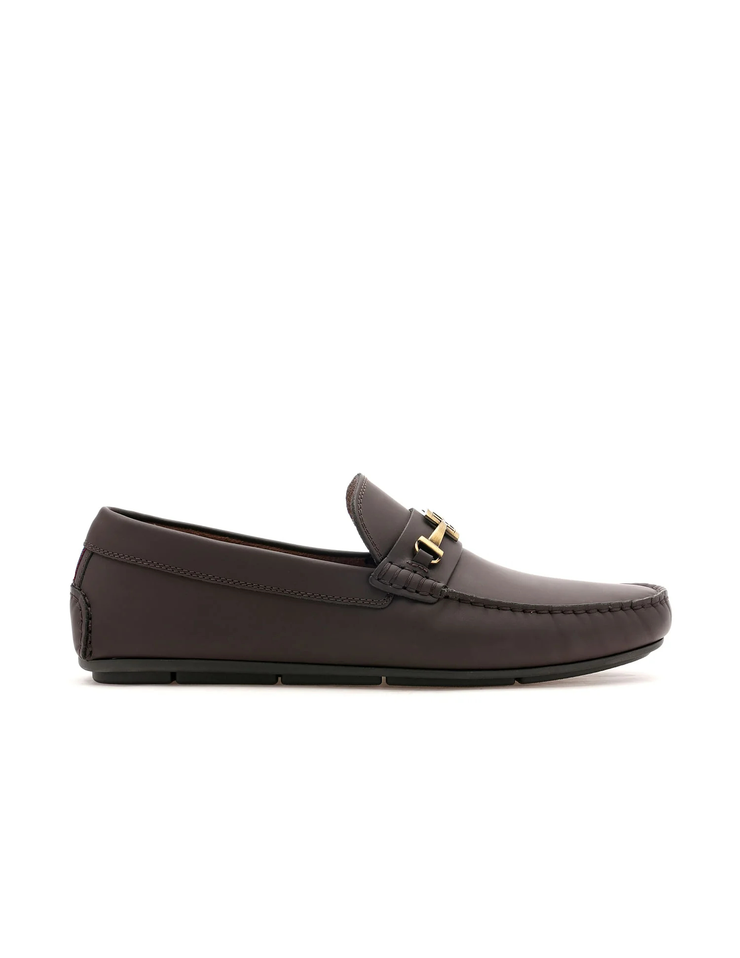 Men Solid Adrinal Loafers - Image 4