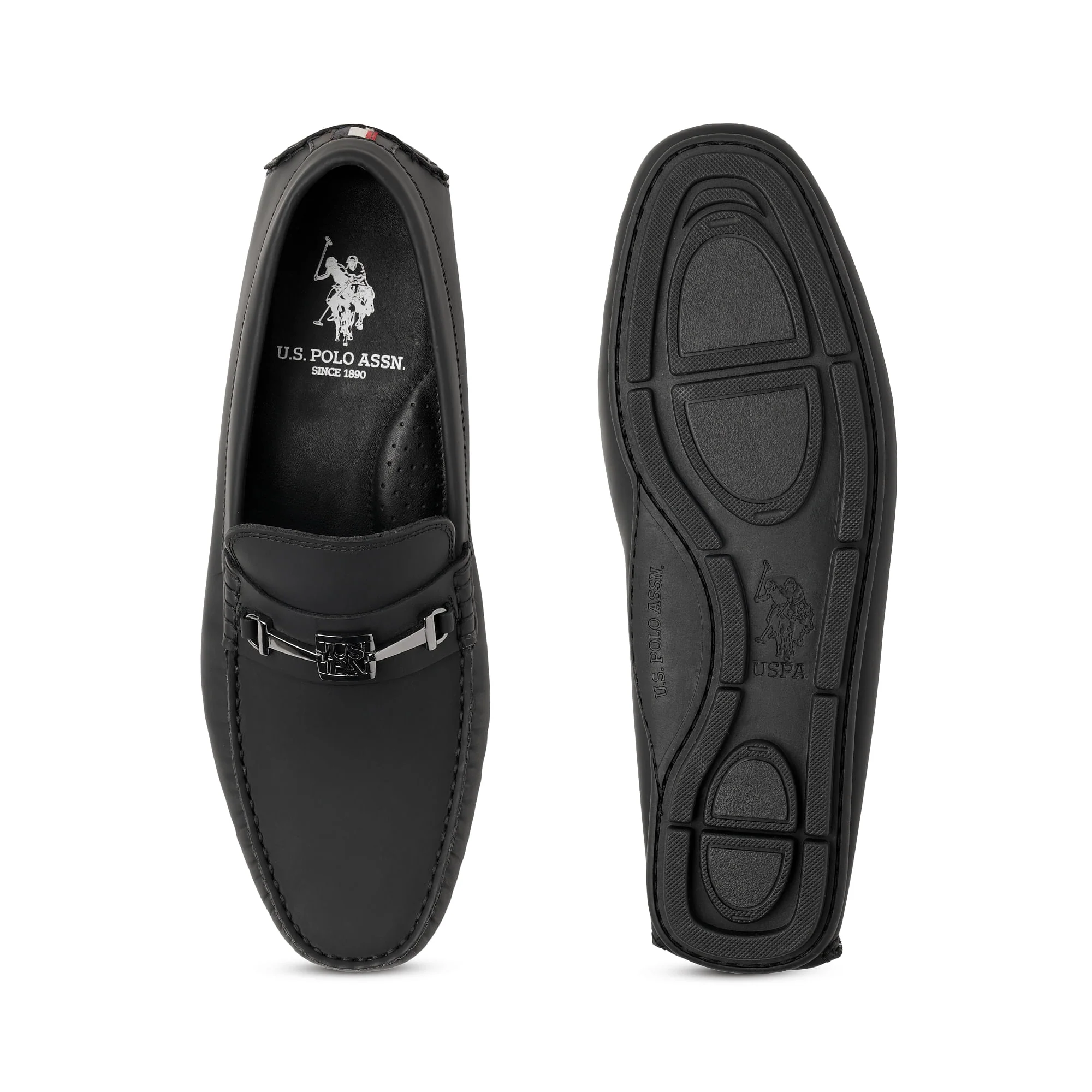 Men Solid Adrinal Loafers - Image 5