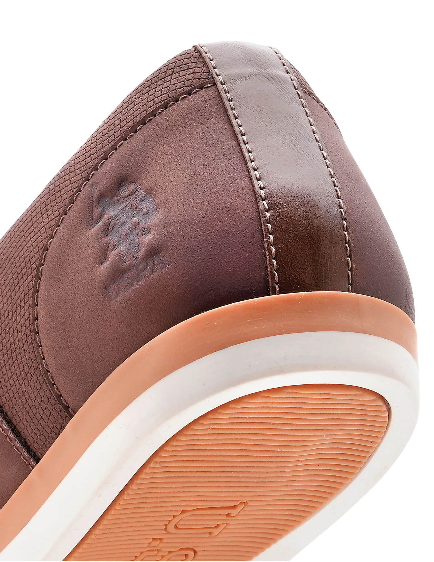 Men Clest Brown Work Casuals Lace Up Shoes - Image 8
