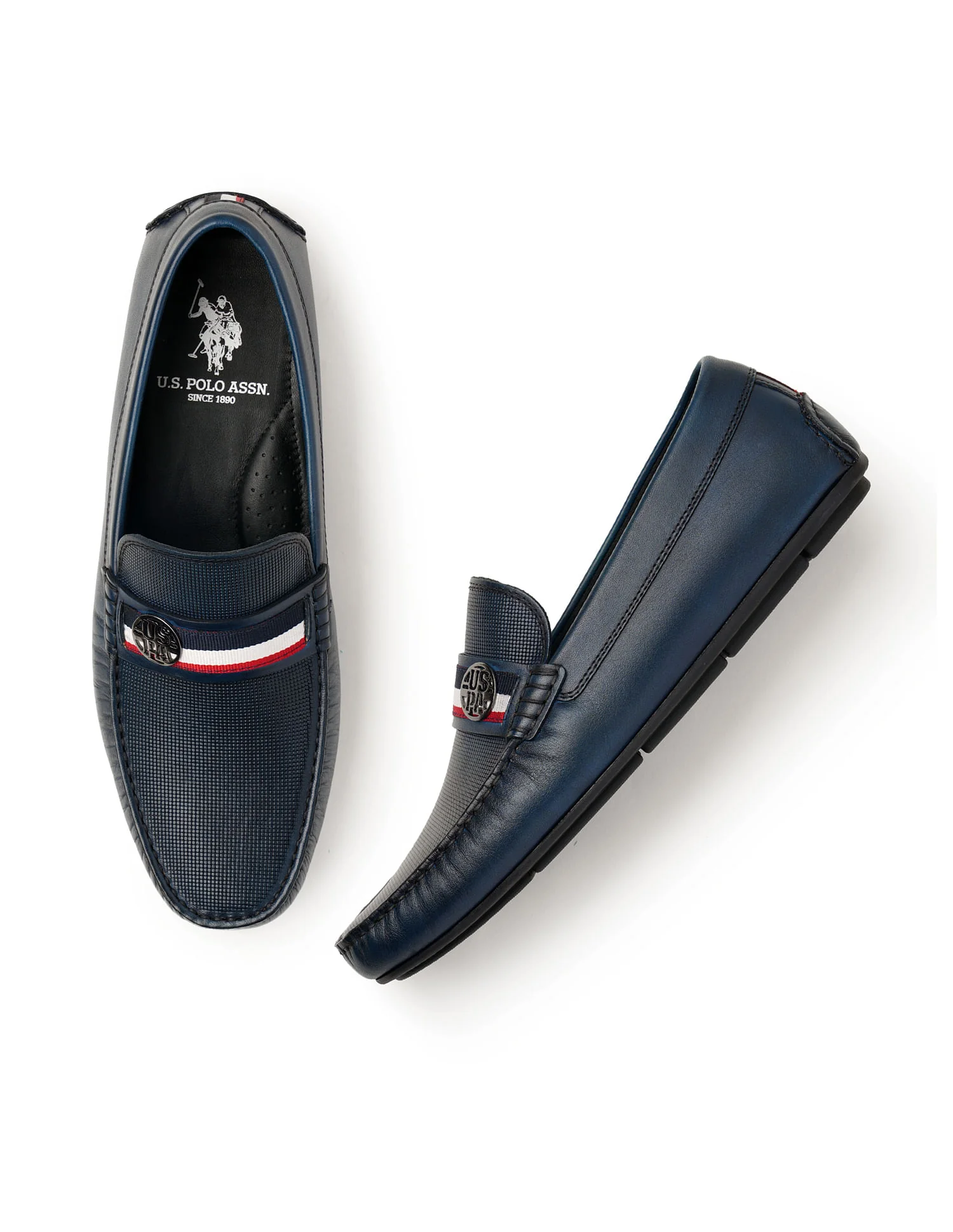 Men Solid Denly Loafers - Image 2