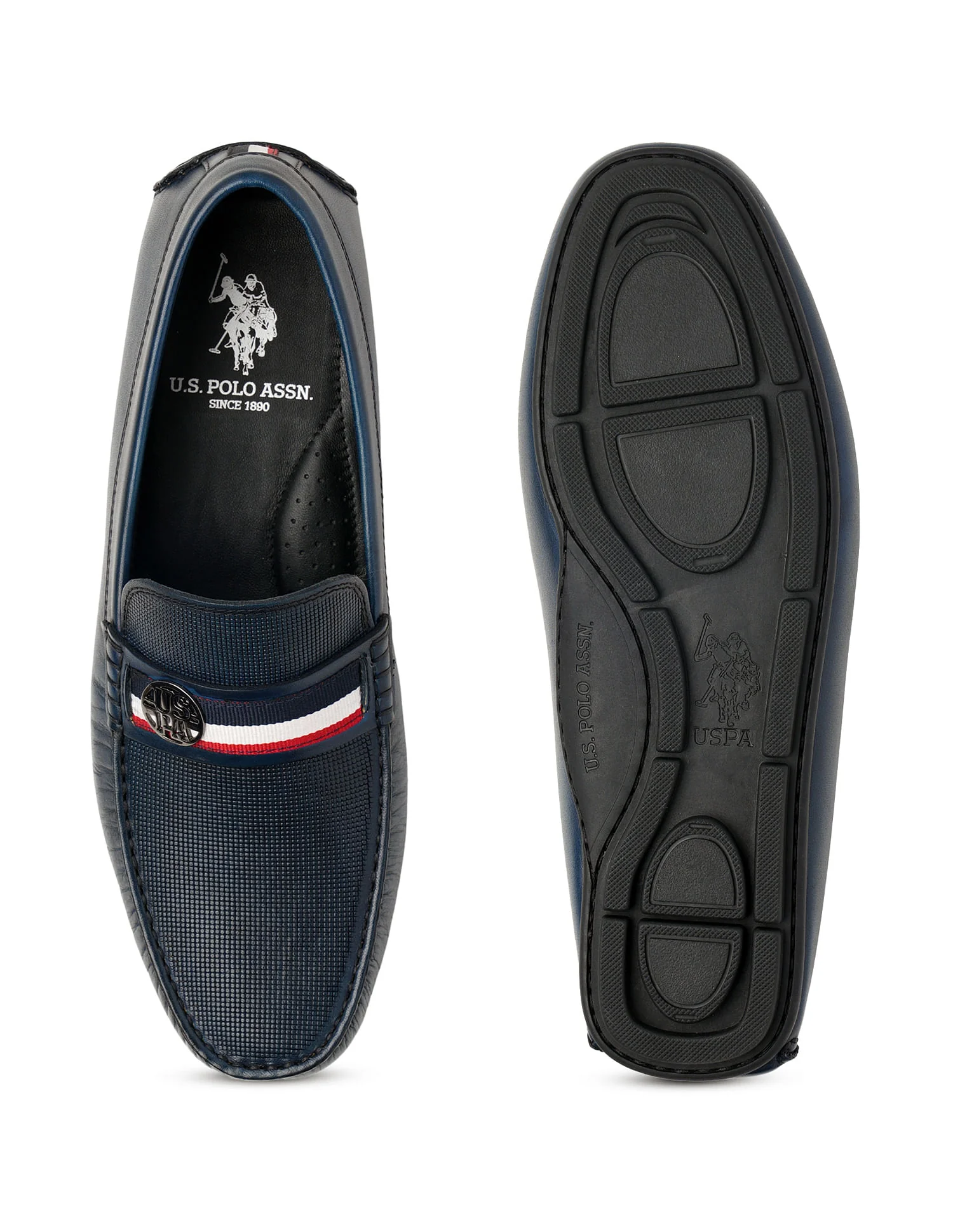 Men Solid Denly Loafers - Image 5