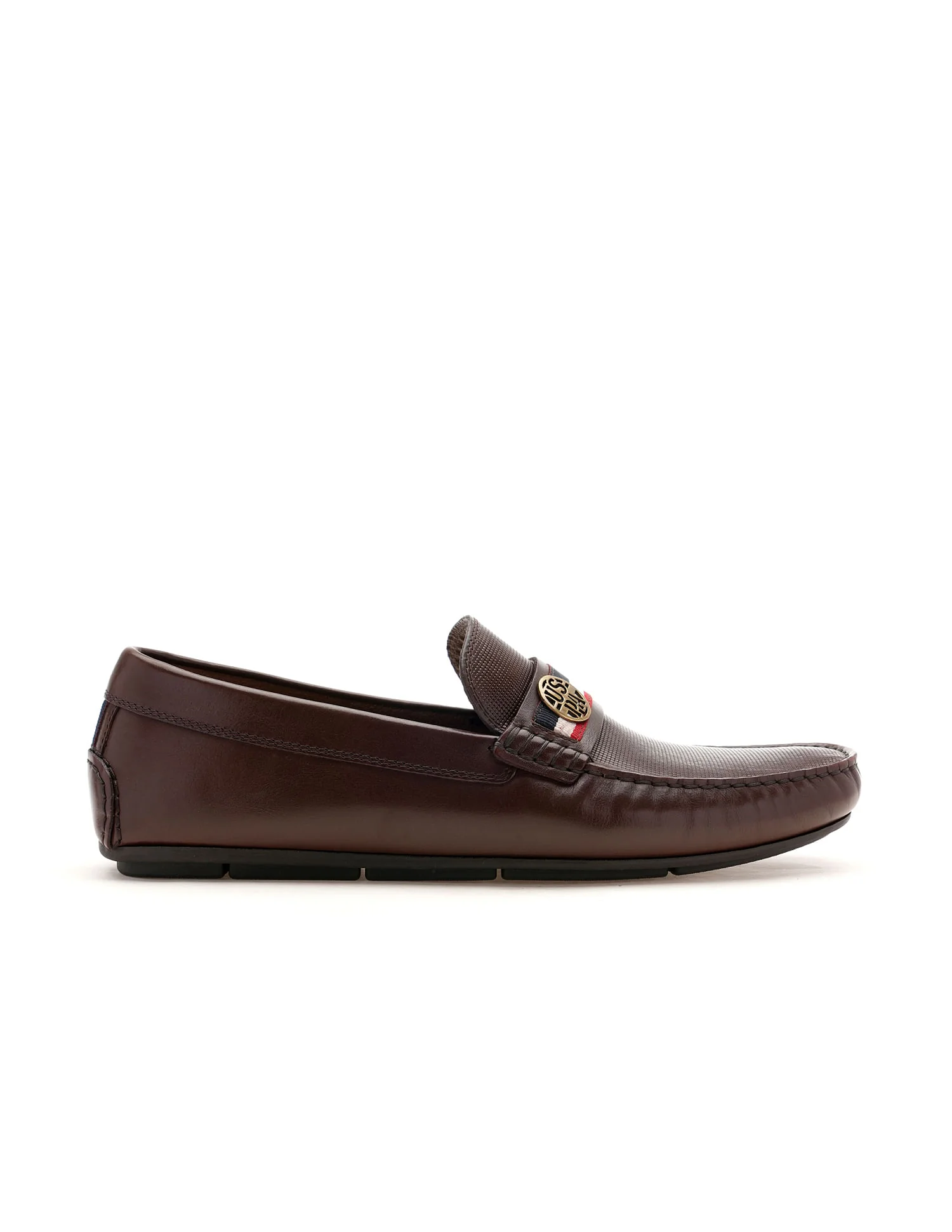 Men Solid Denly Loafers - Image 4