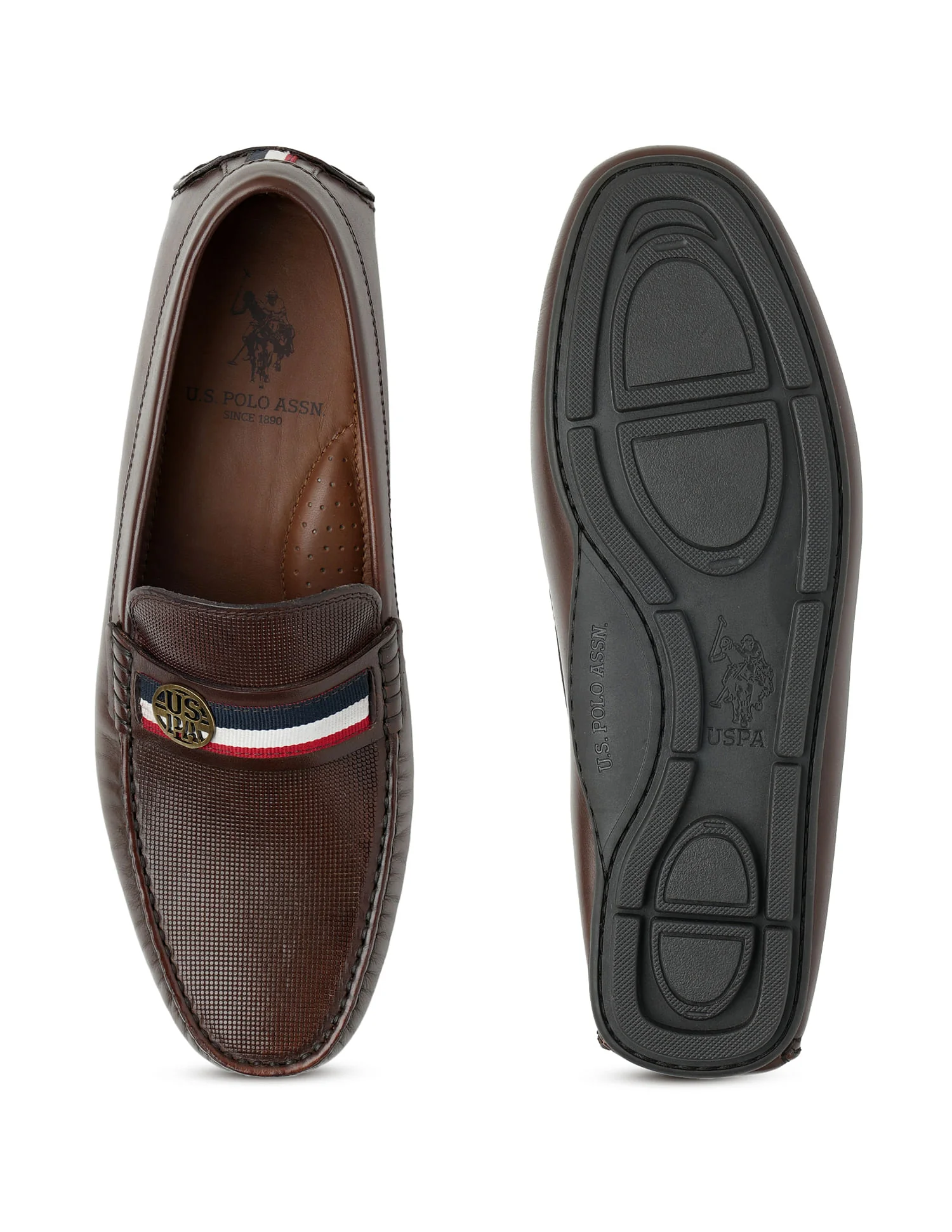 Men Solid Denly Loafers - Image 5