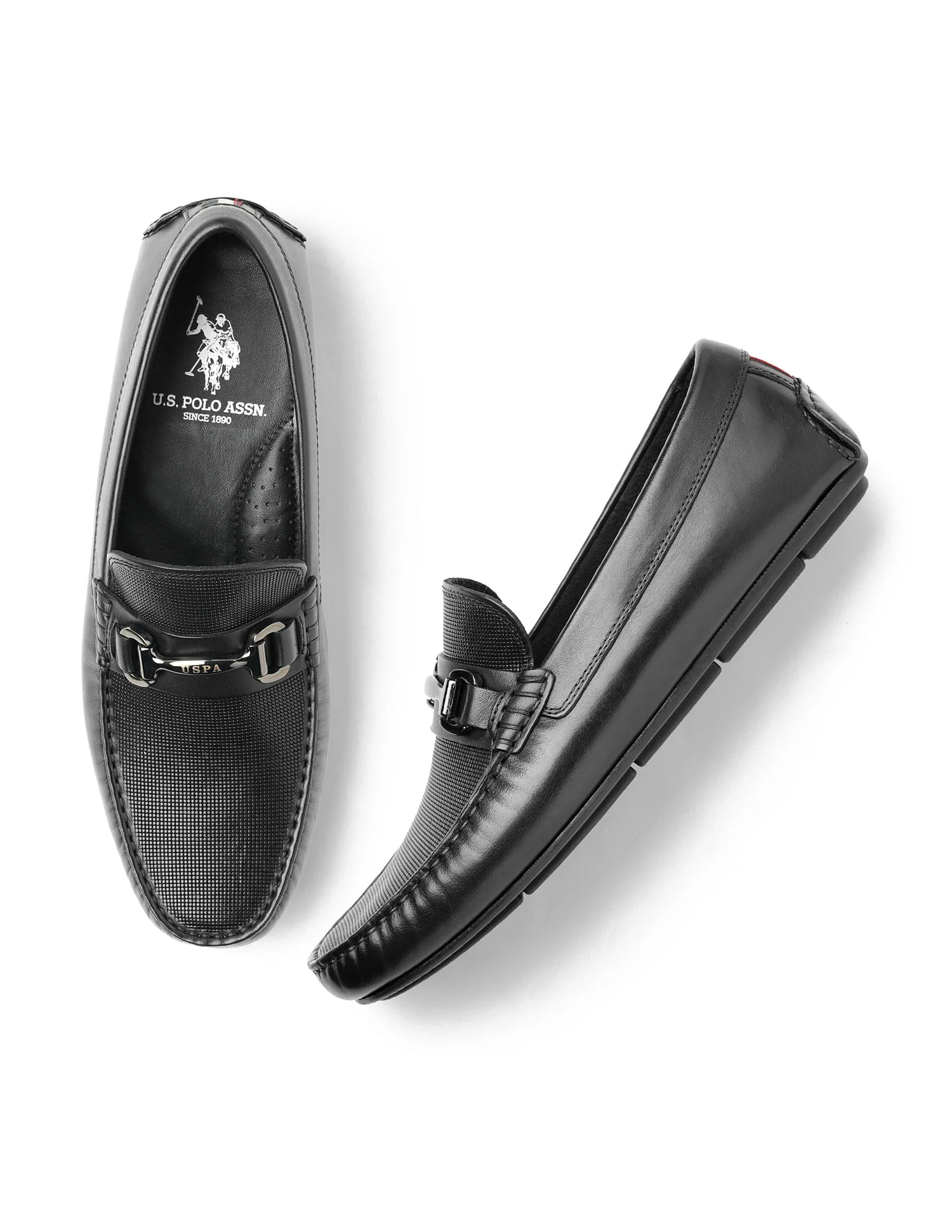 Men Solid Doreh Loafers - Image 2