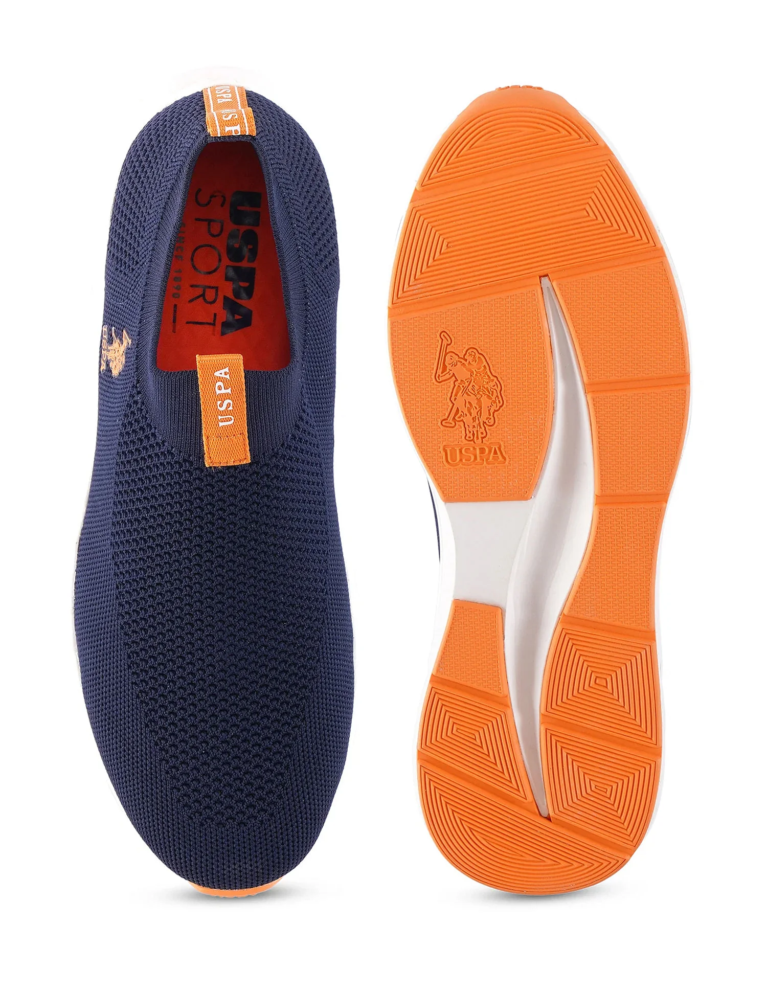 Men Duncun 5.0 Navy Uspa Sport Sneaker Slip On - Image 5