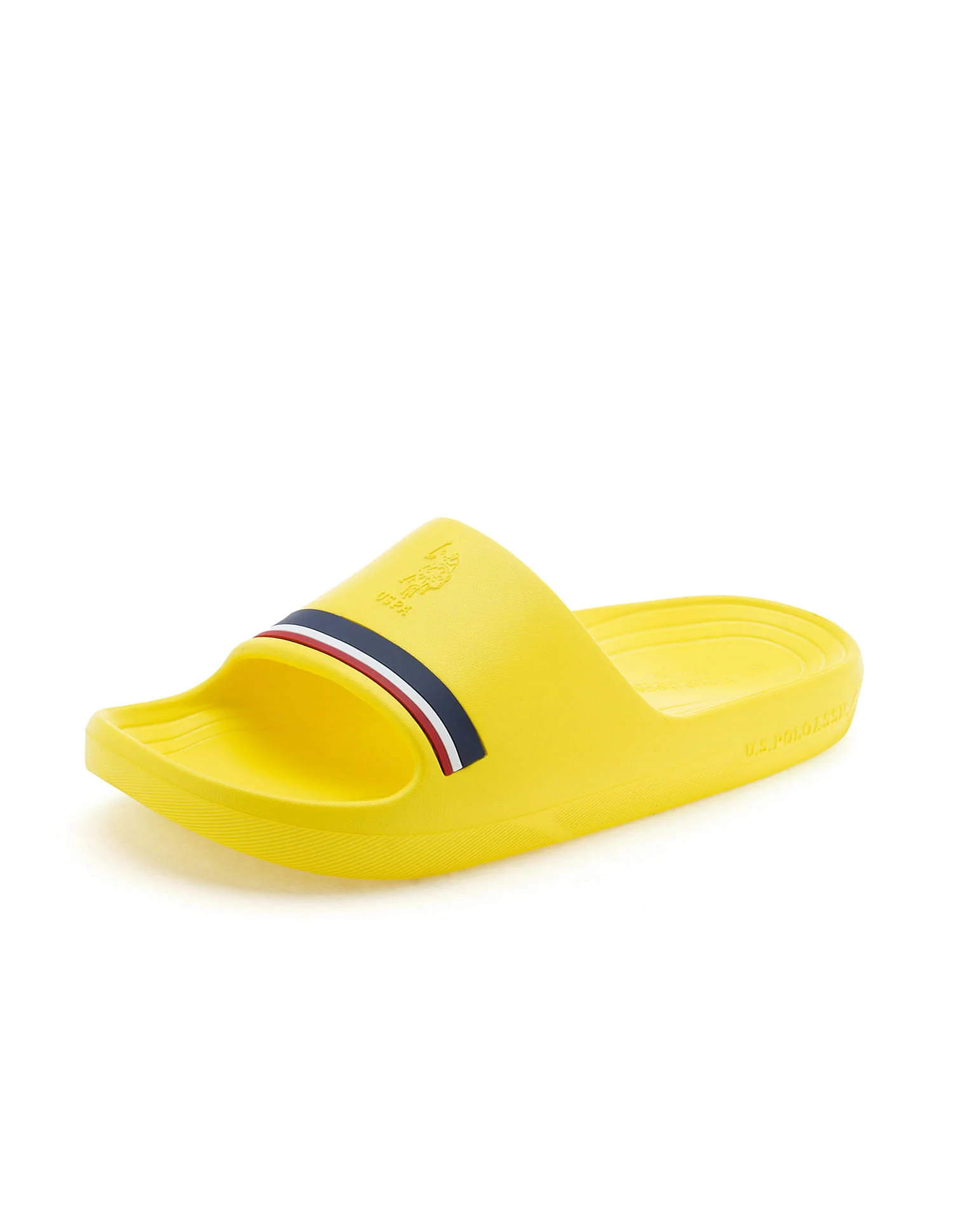 Men Easton Yellow Foam Walk Sliders - Image 7