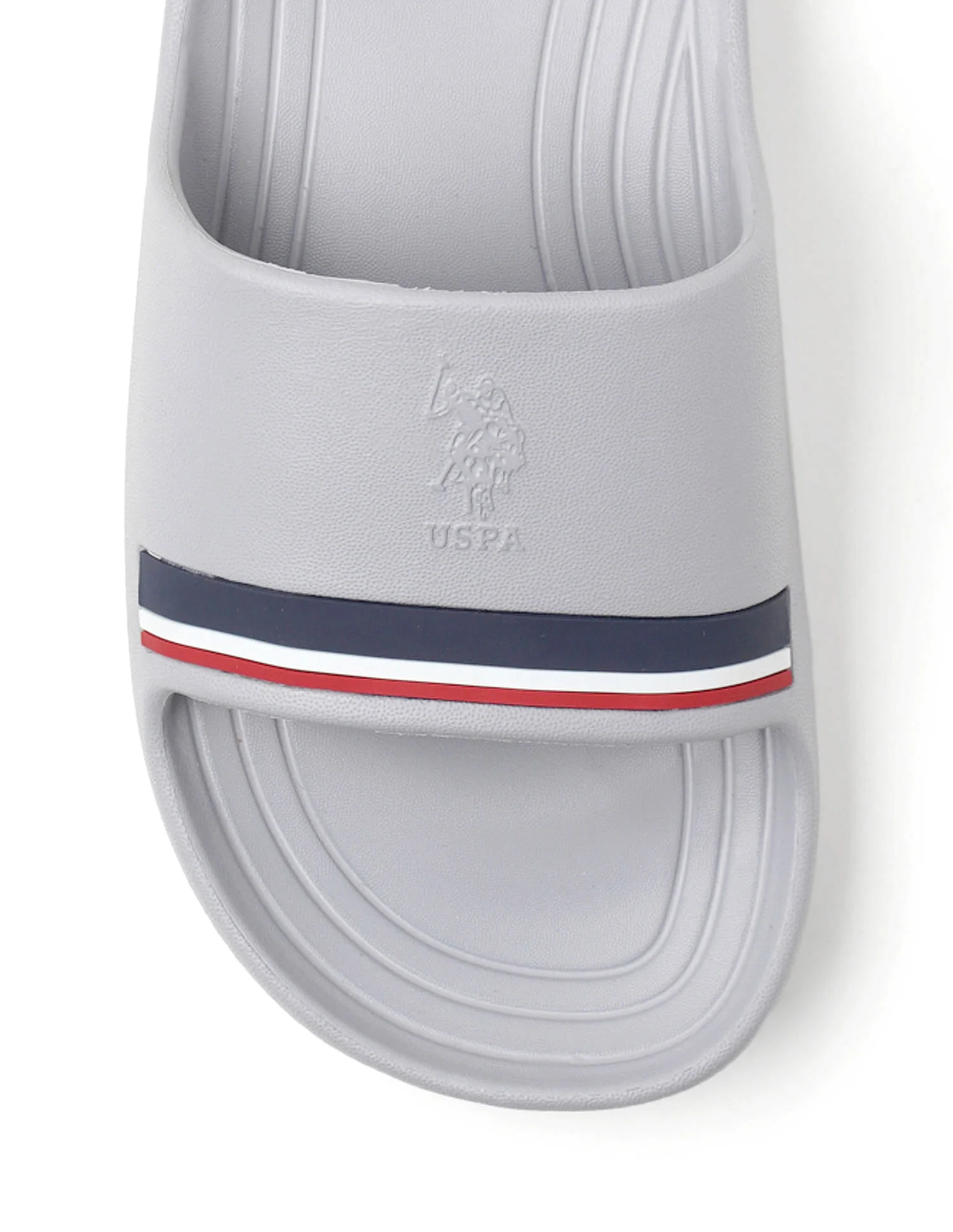 Men Easton Grey Foam Walk Sliders - Image 8