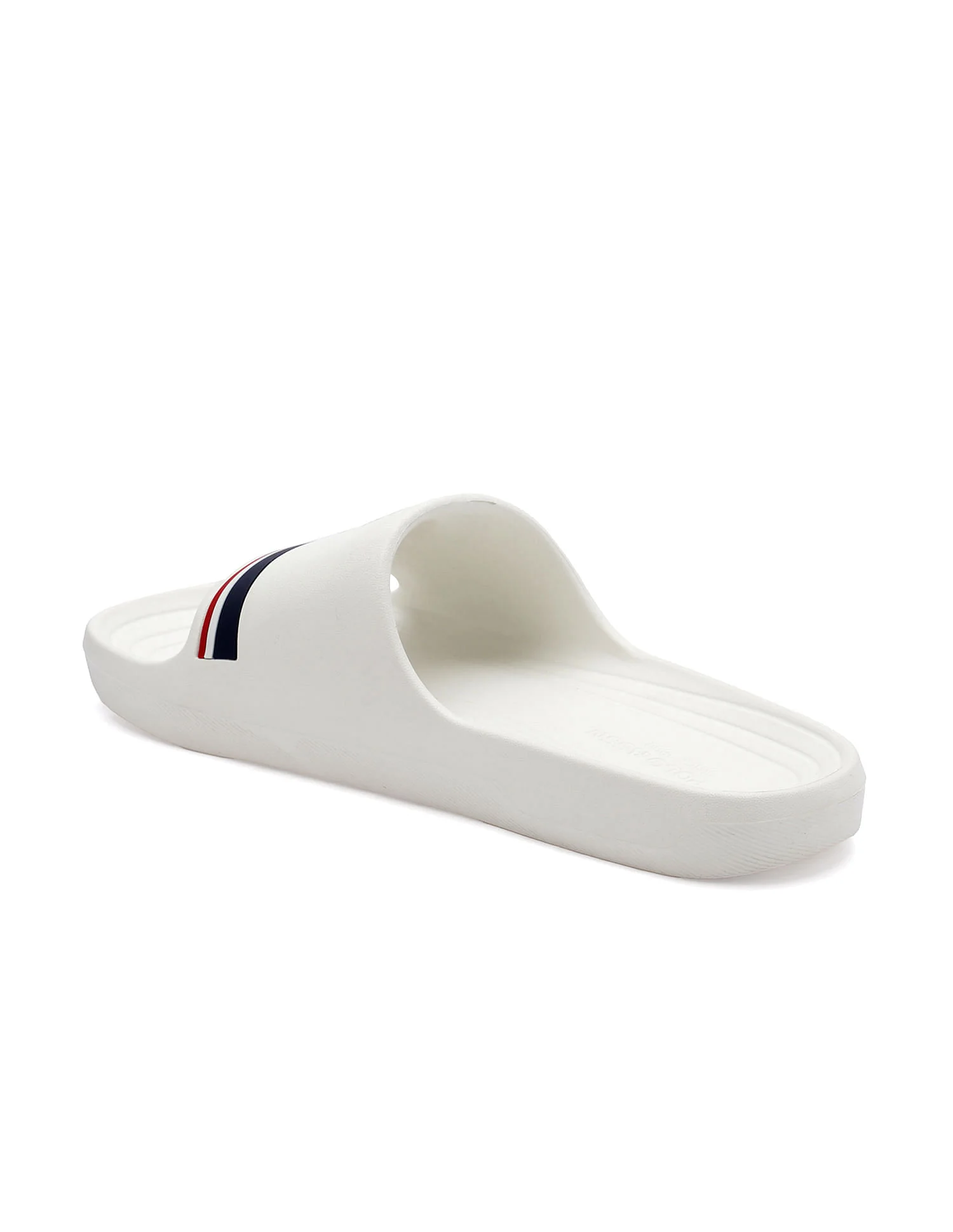 Men Easton White Foam Walk Sliders - Image 4