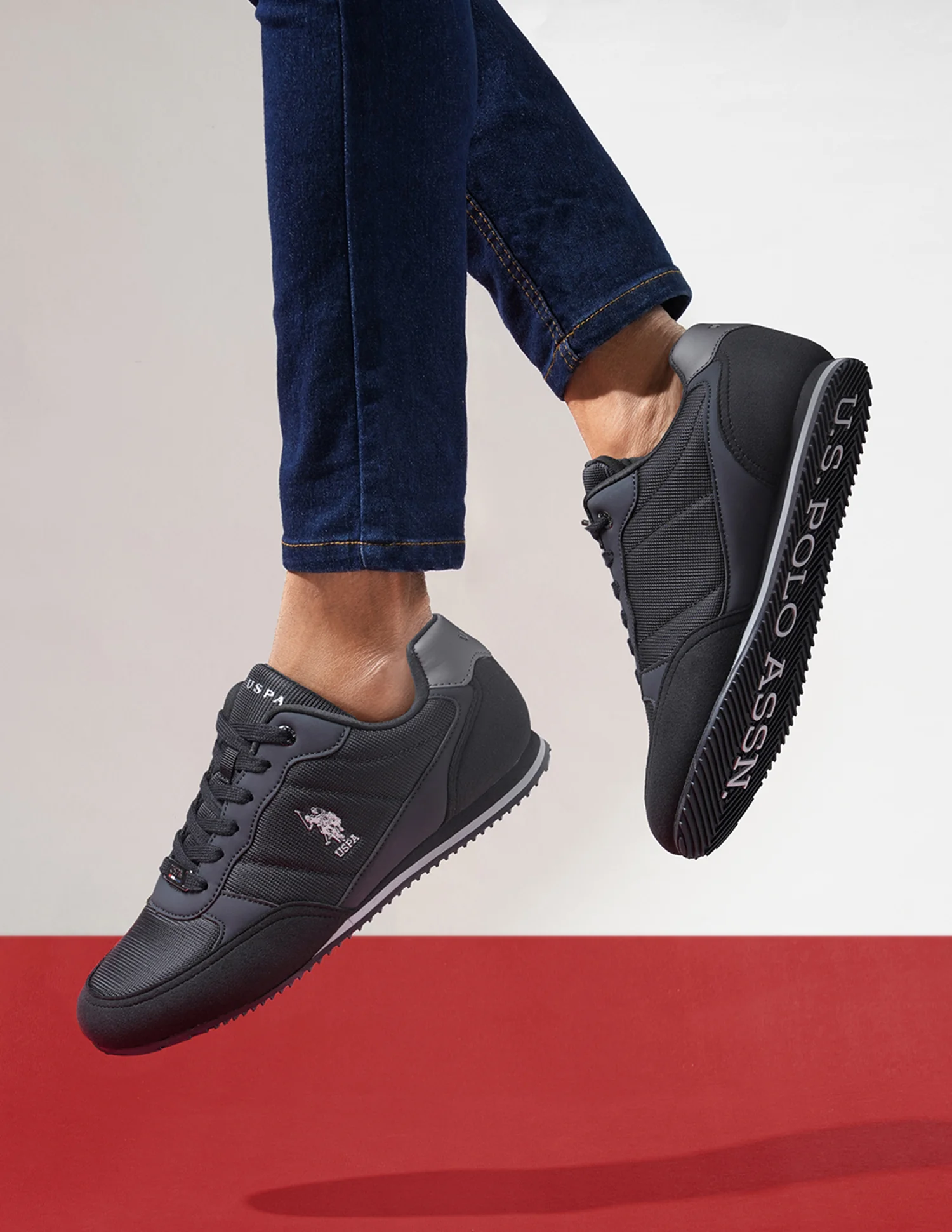 Men Eliza 2.0 Black Work Casuals Lace Up Shoes