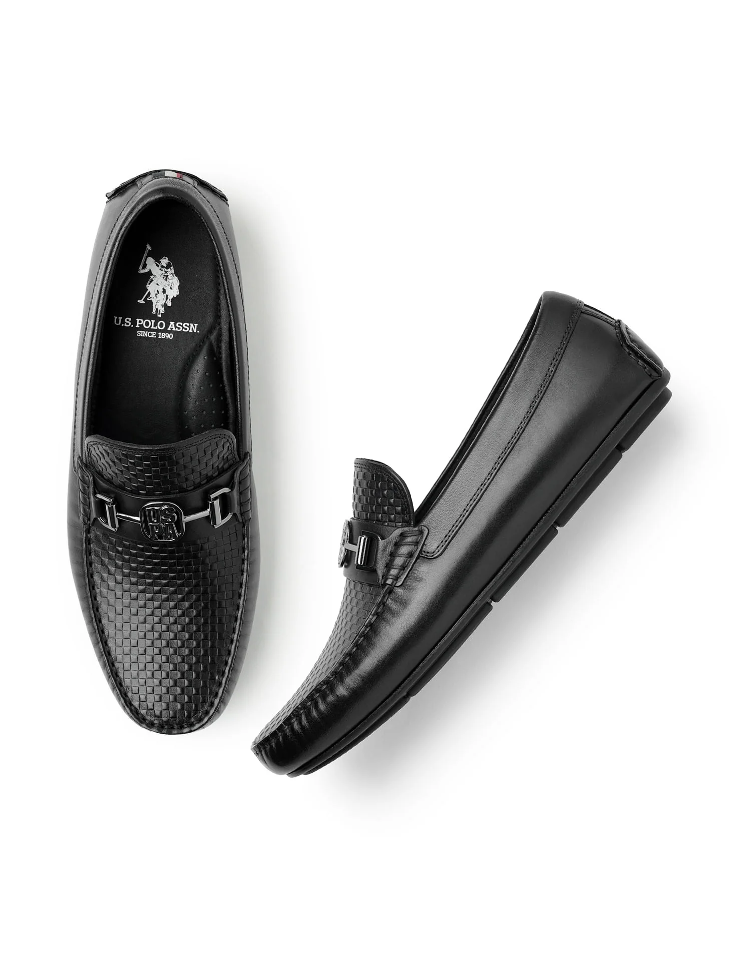 Men Solid Hano Loafers - Image 2