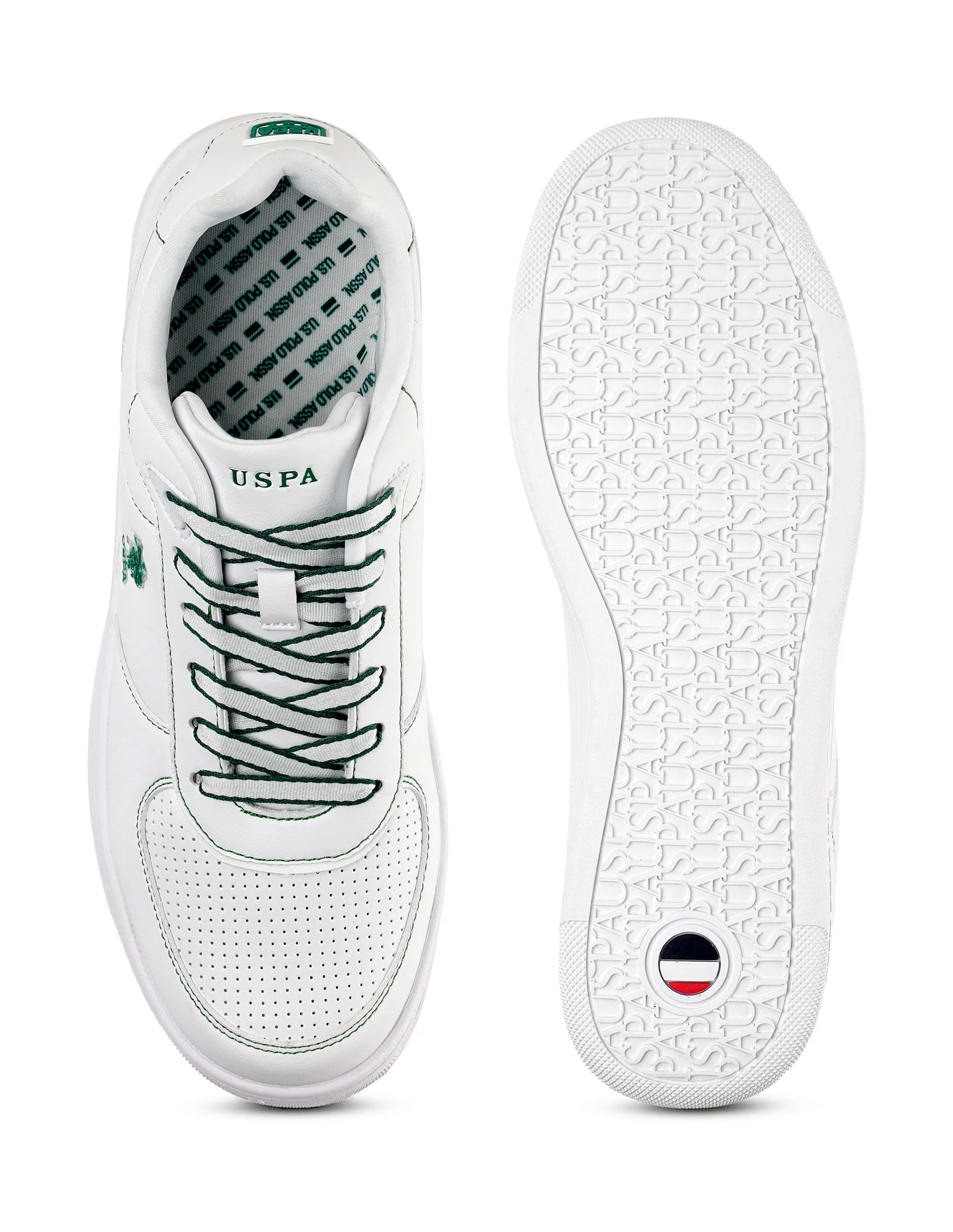 Men Kodiak White Retro Court Sneakers - Image 6