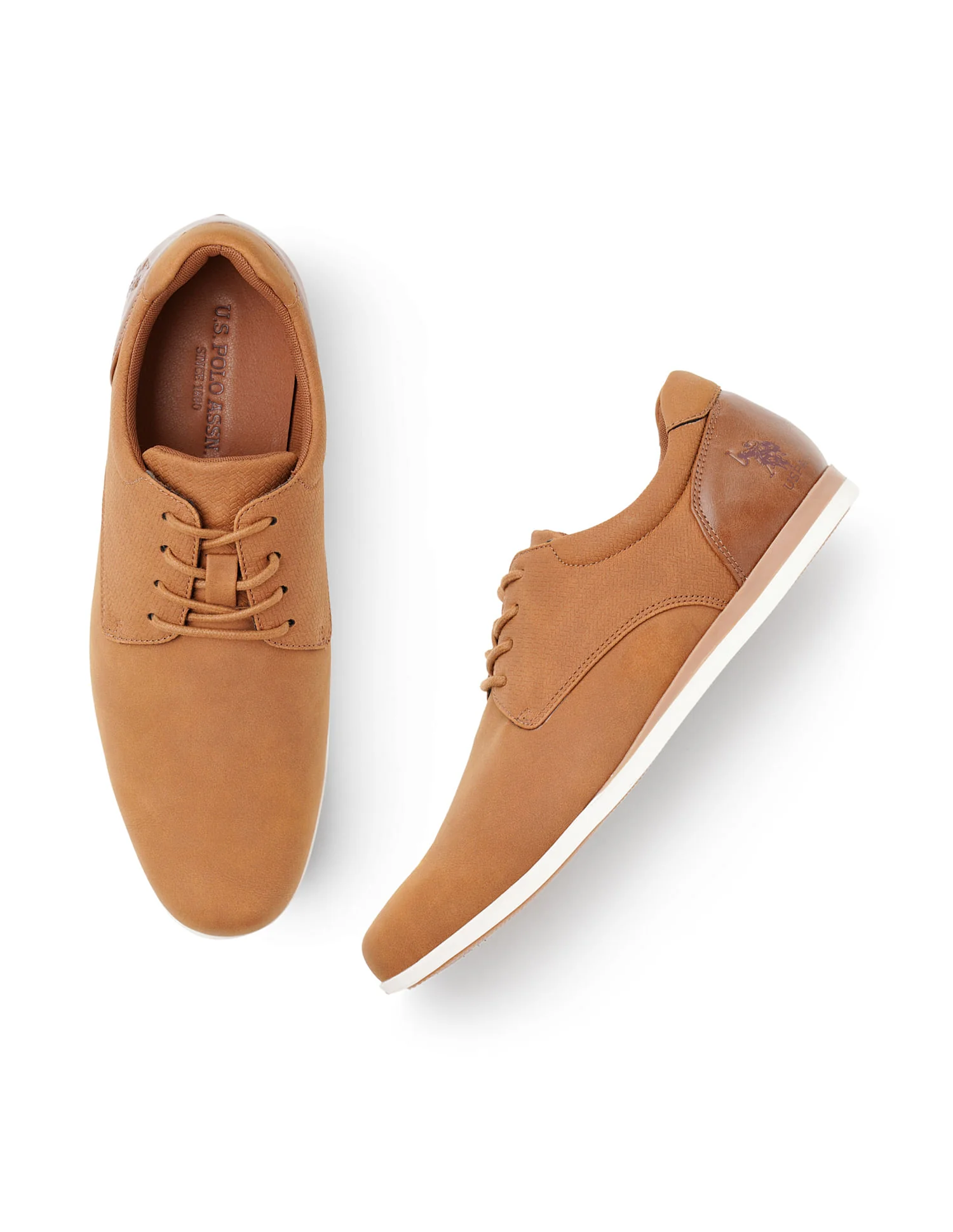 Men Lucius 3.0 Tan Work Casuals Lace Up Shoes - Image 3