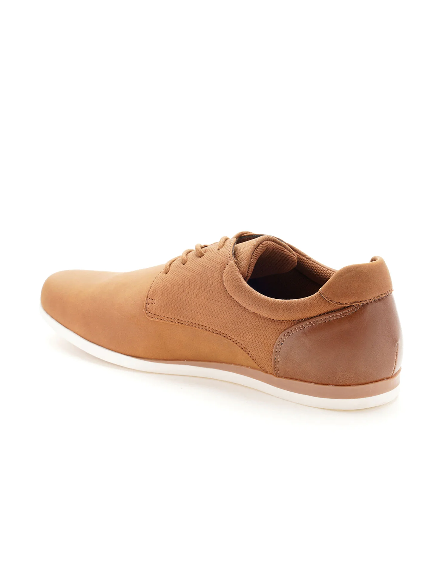 Men Lucius 3.0 Tan Work Casuals Lace Up Shoes - Image 4