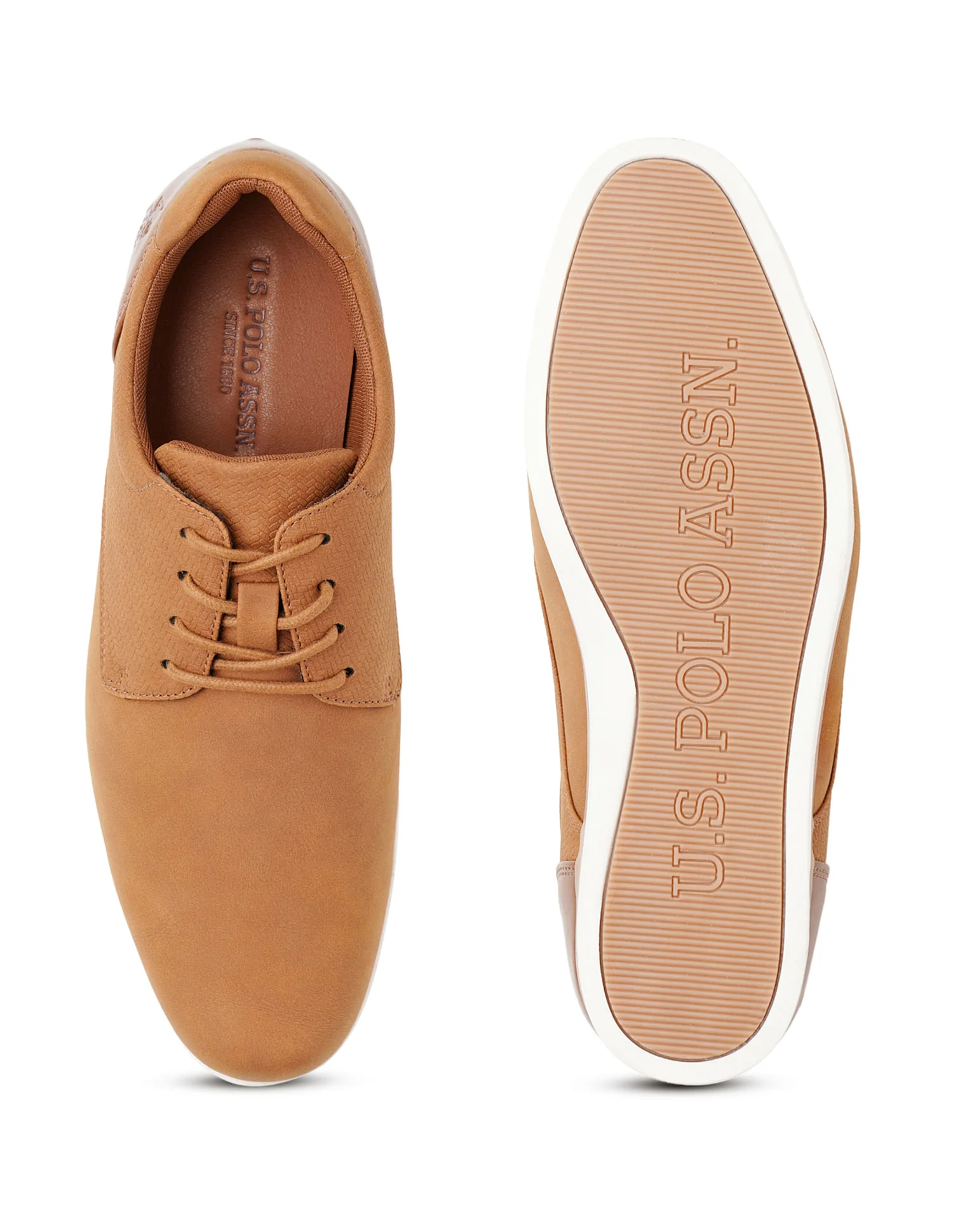 Men Lucius 3.0 Tan Work Casuals Lace Up Shoes - Image 6