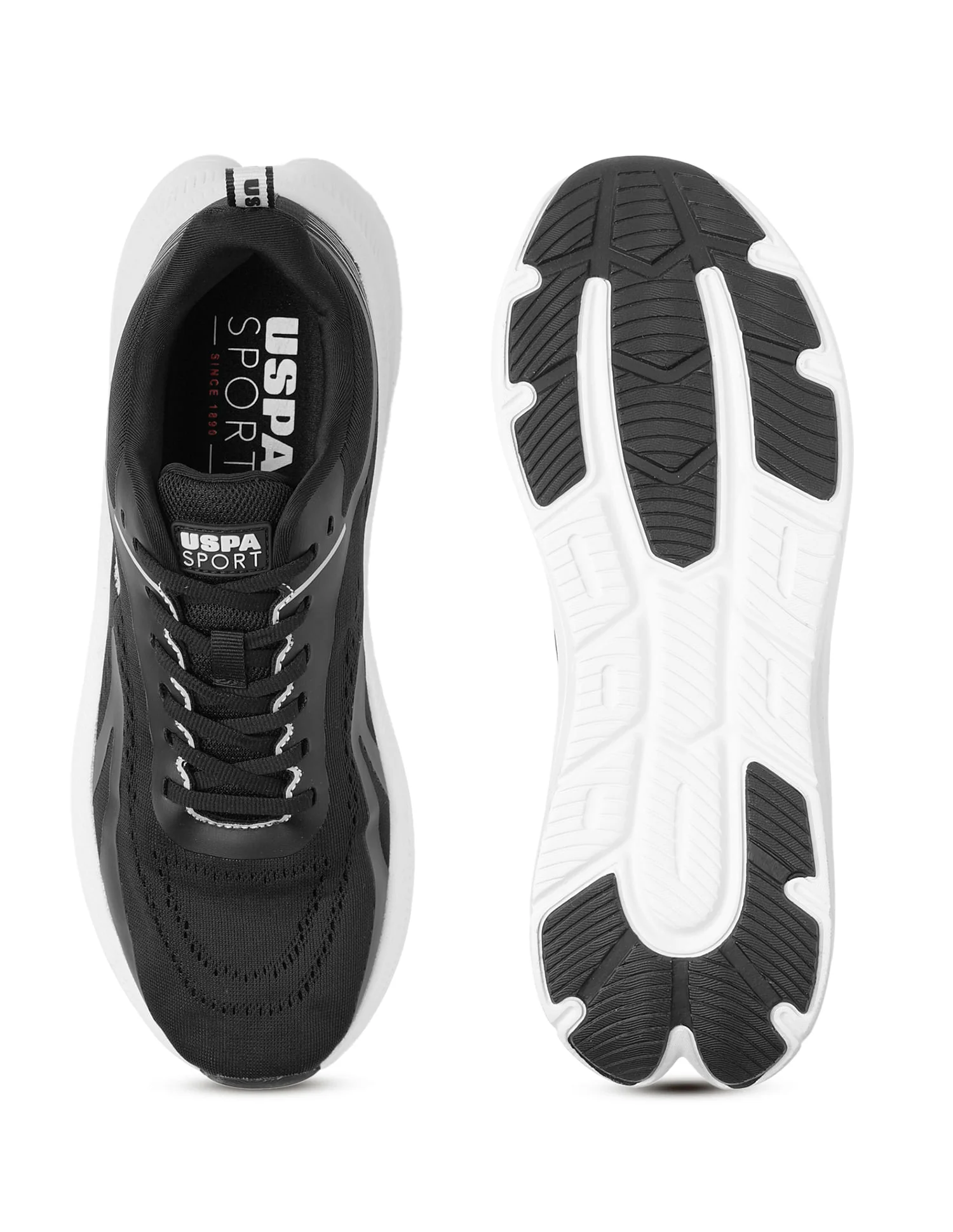 Men Meng Black Uspa Sport Sneakers - Image 6