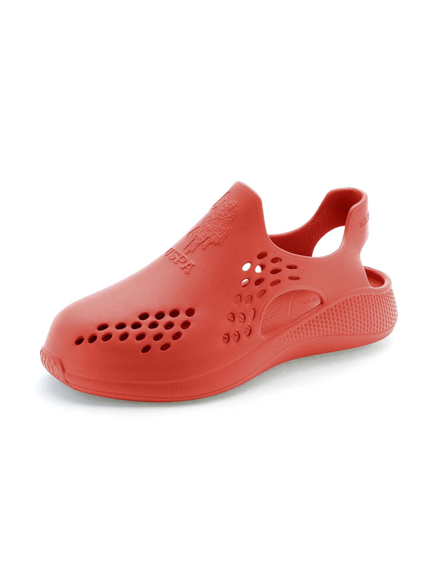 Men Noan Orange Foam Walk Clogs - Image 6