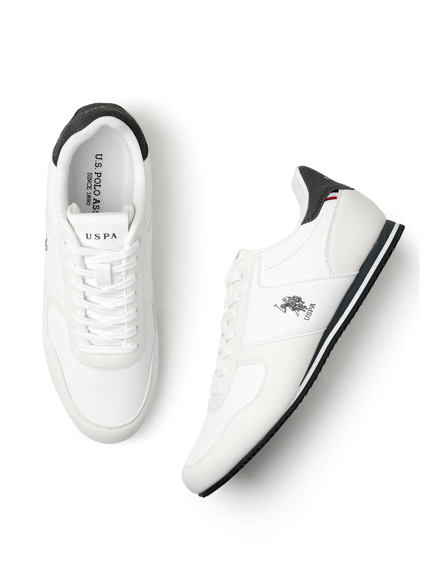 Men Sorrento 4.0 White Retro Sneakers - Image 2