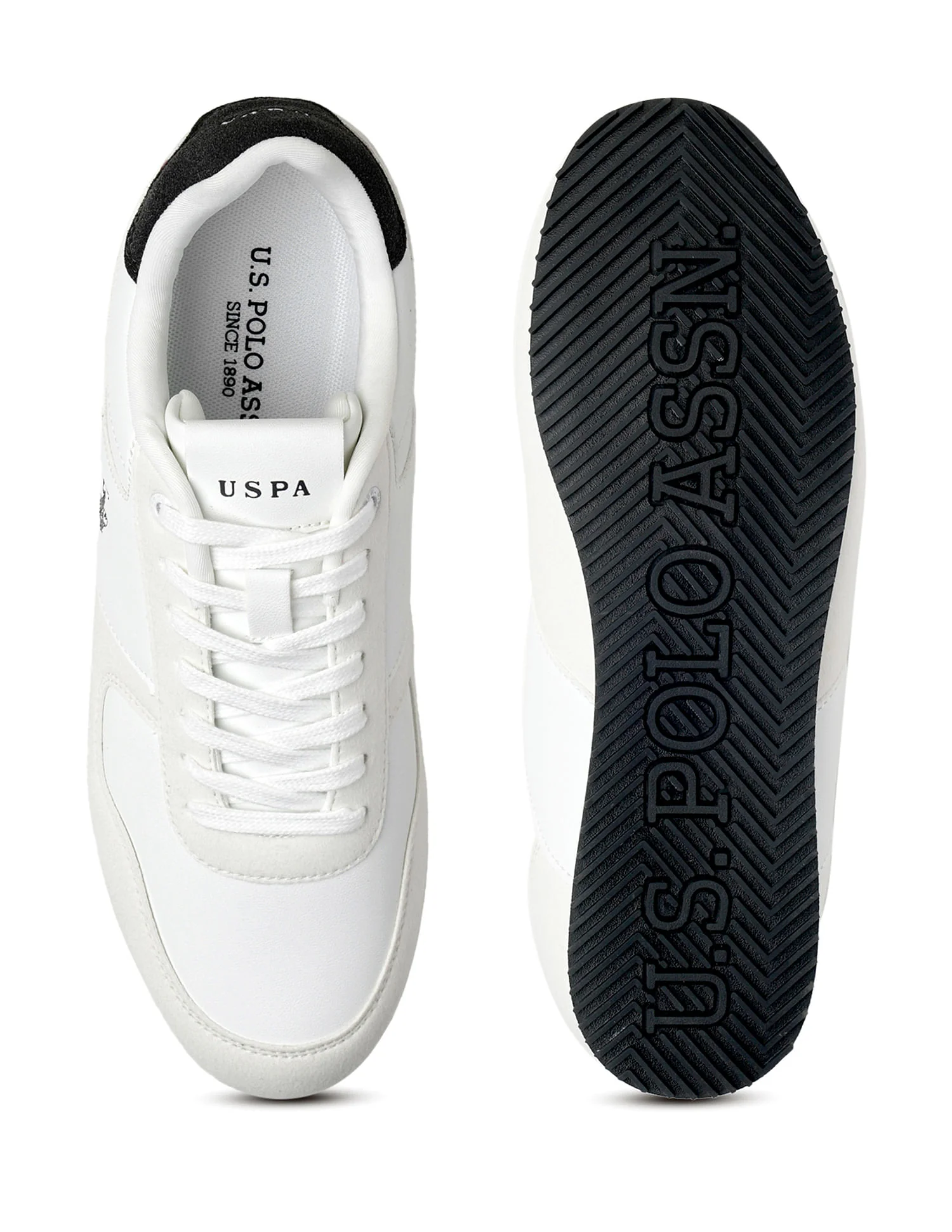 Men Sorrento 4.0 White Retro Sneakers - Image 6