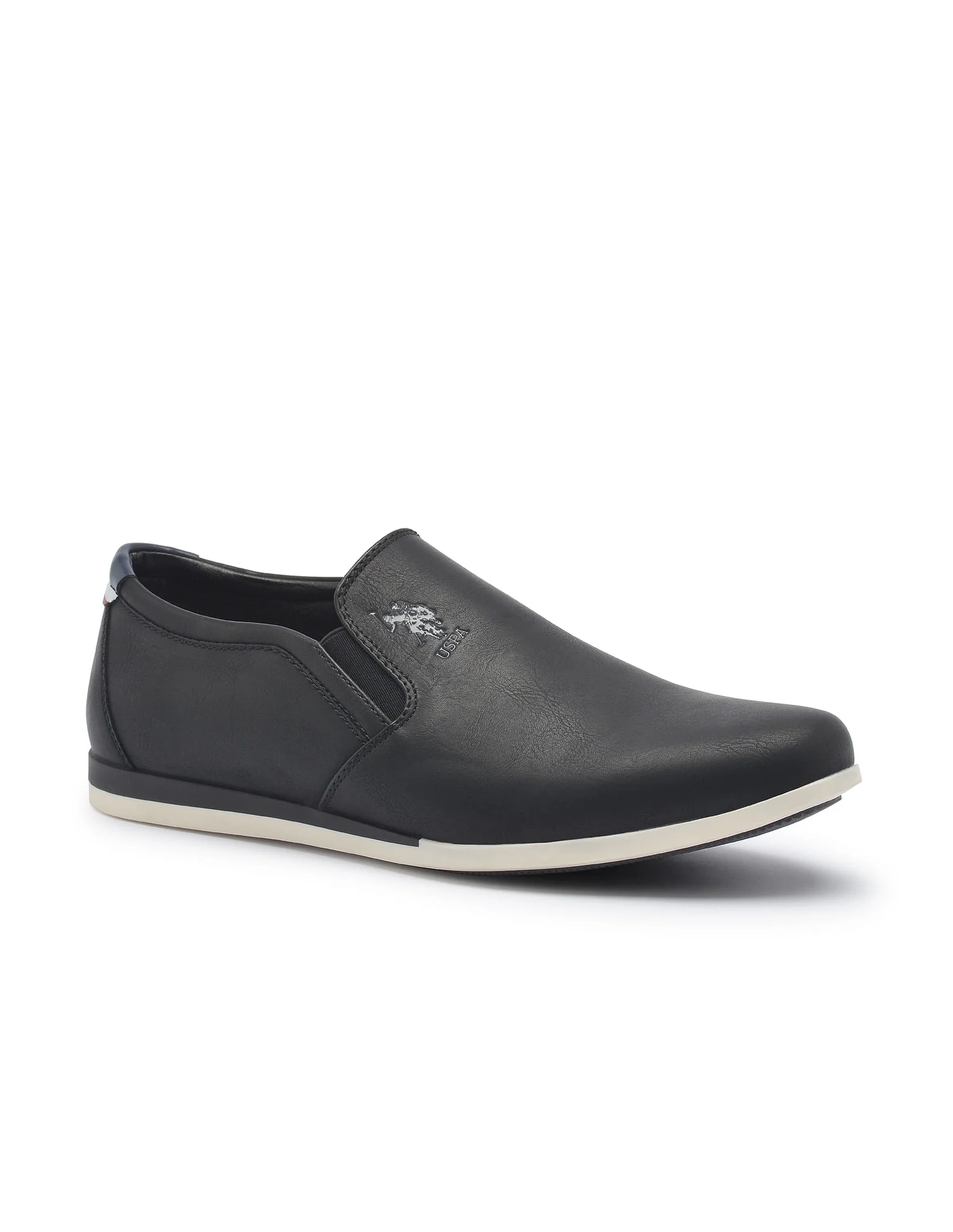 Men Wade 3.0 Black Work Casuals Slip On - Image 3