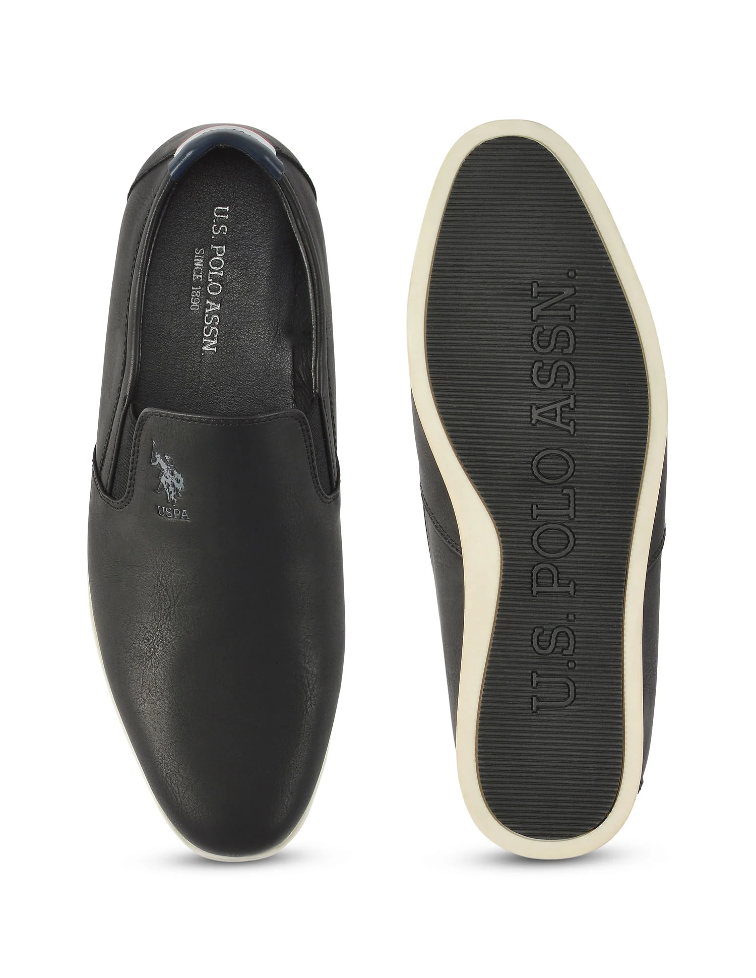 Men Wade 3.0 Black Work Casuals Slip On - Image 5