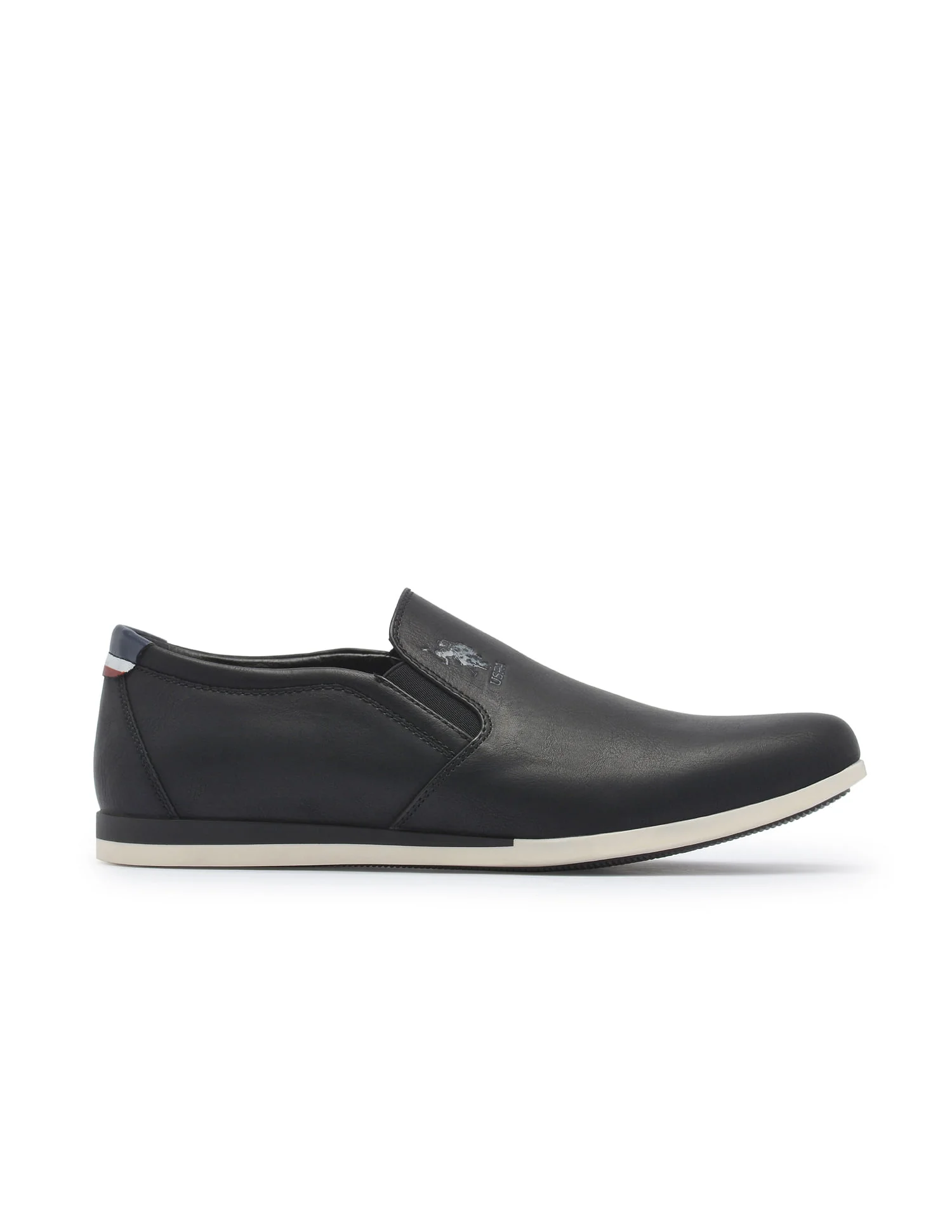 Men Wade 3.0 Black Work Casuals Slip On - Image 7