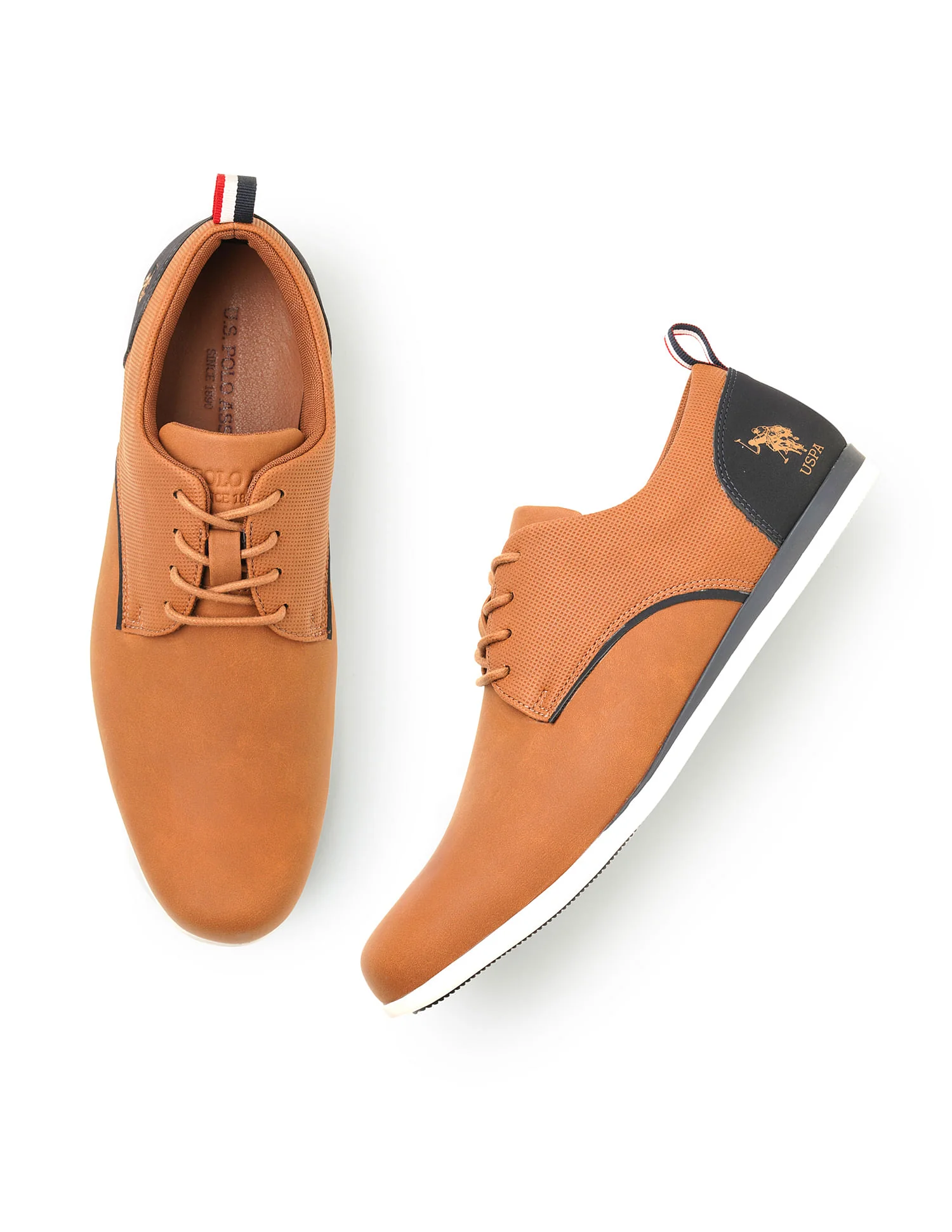 Men Darryl 2.0 Tan Work Casuals Lace Up Shoes - Image 3
