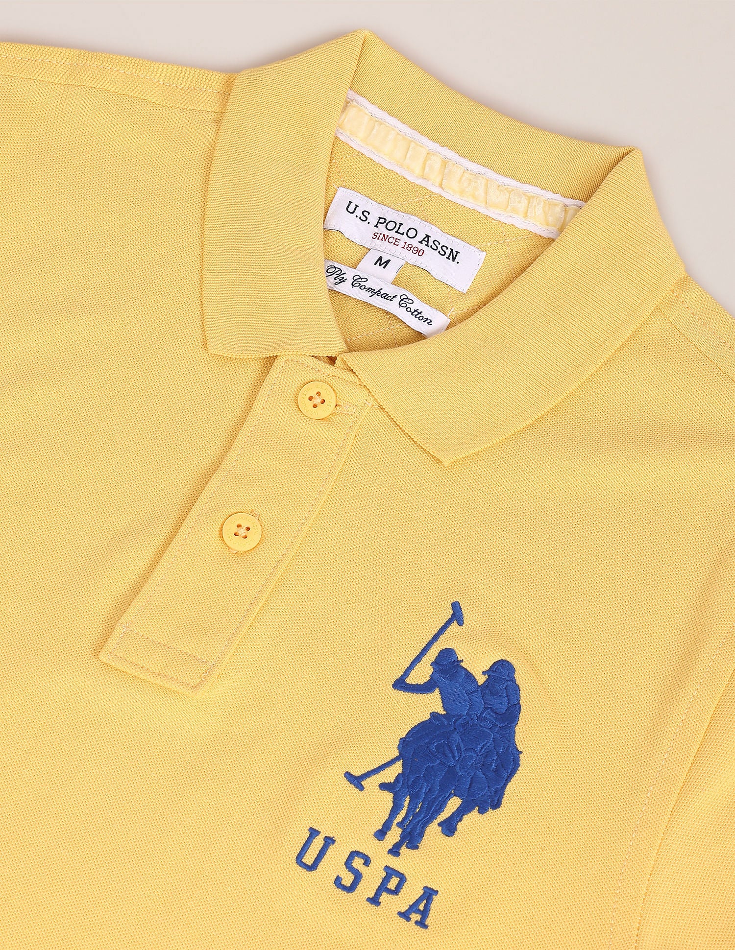 Compact Cotton Logo Polo Shirt - Image 2