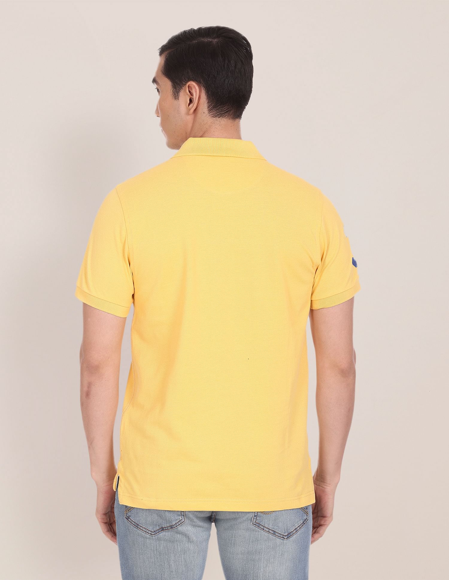Compact Cotton Logo Polo Shirt - Image 5
