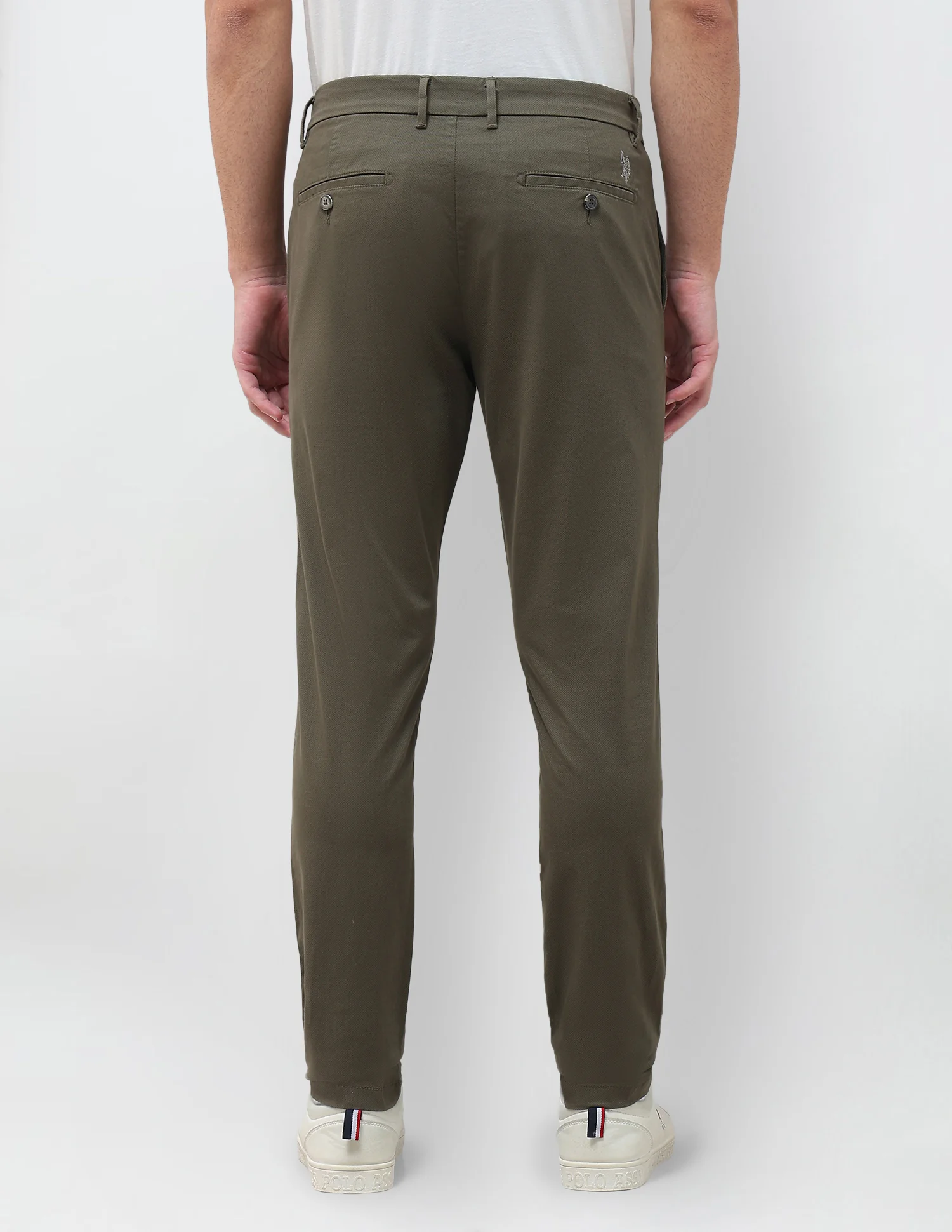 All-Over Printed Austin Slim Fit Trousers - Image 5