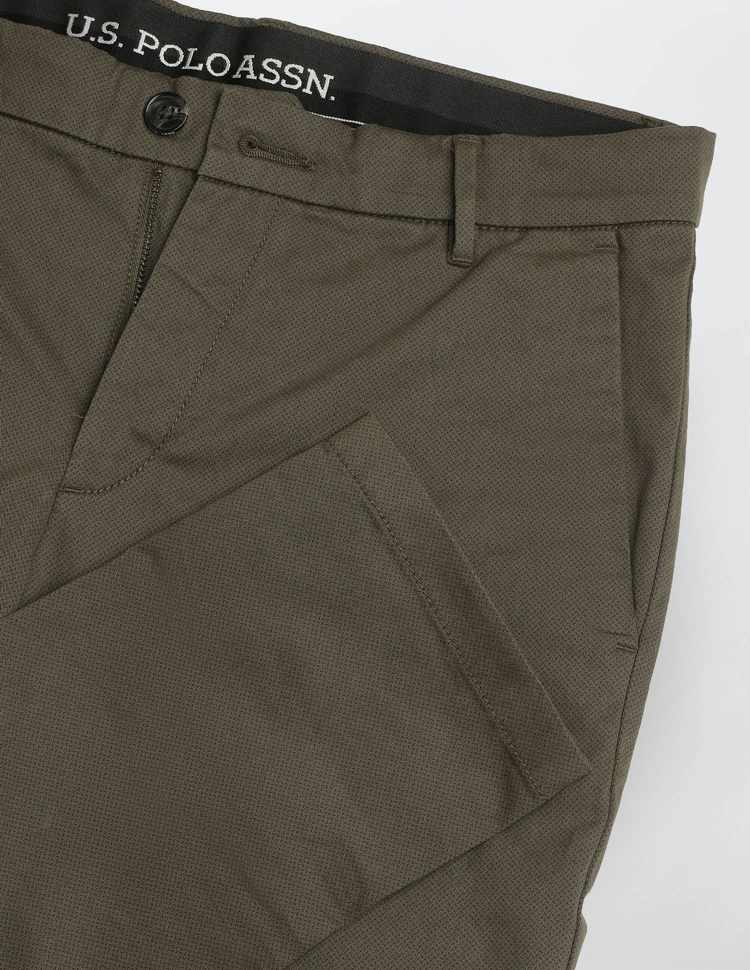 All-Over Printed Austin Slim Fit Trousers - Image 9